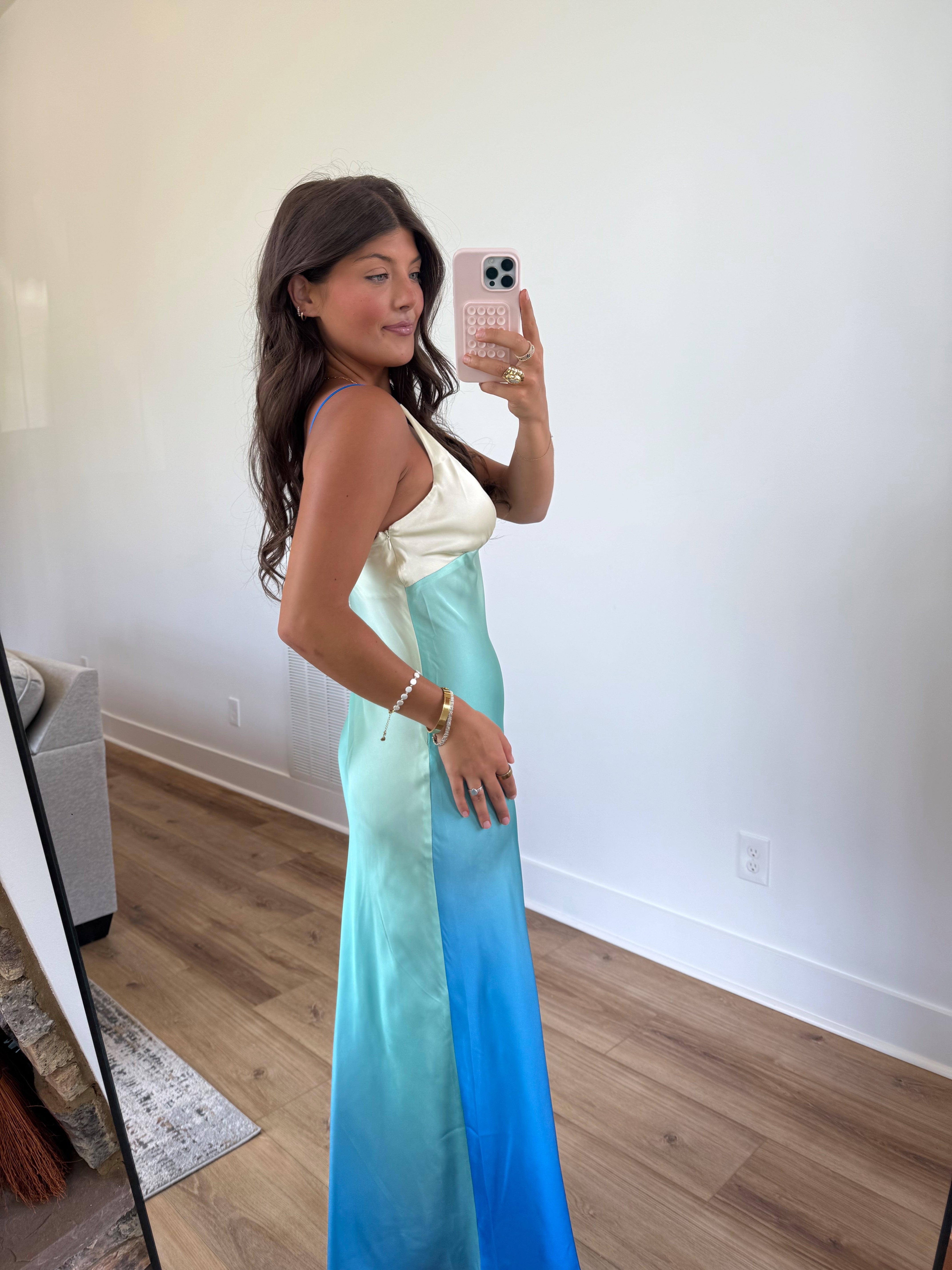 Skylight Satin Dress