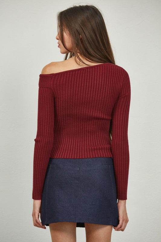 The Can’t Resist Knit (Wine)