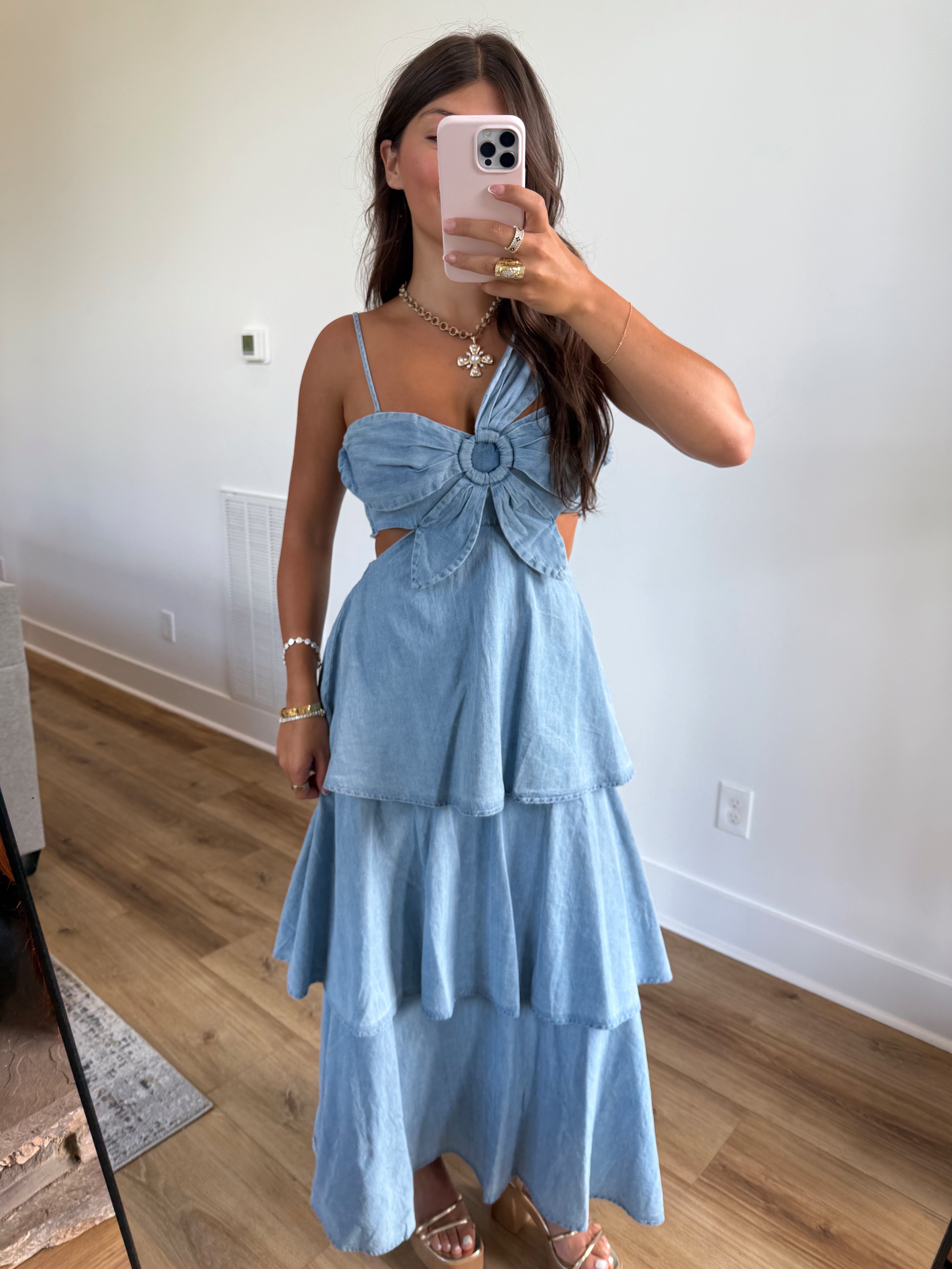 Denim Maui Maxi Dress