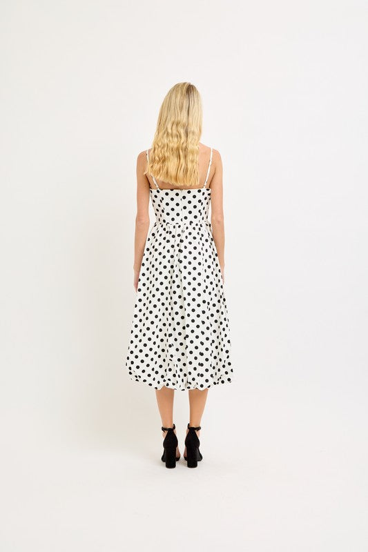 Chateau Bow Midi Dress