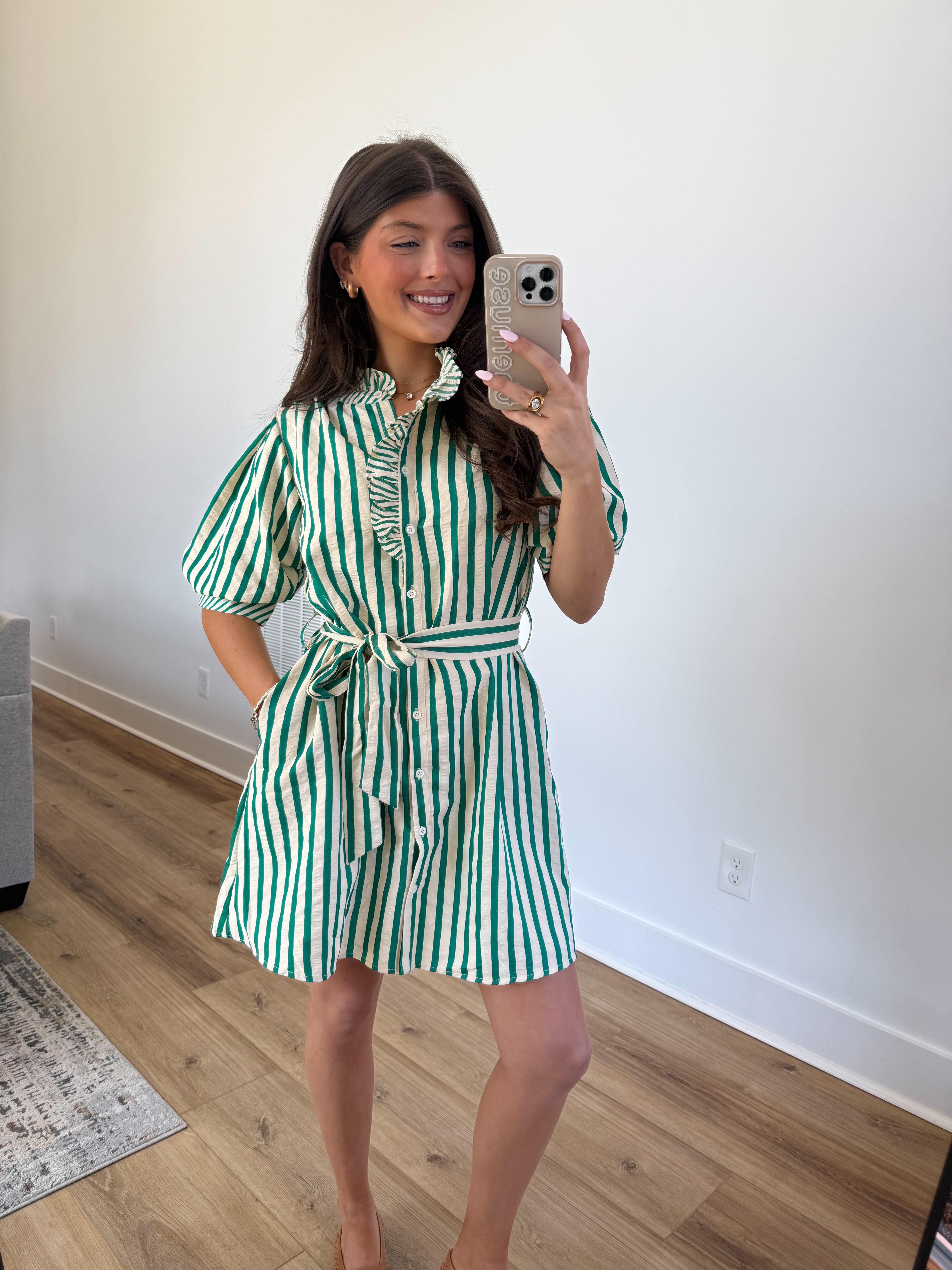 The Chapel Charm Dress - Green