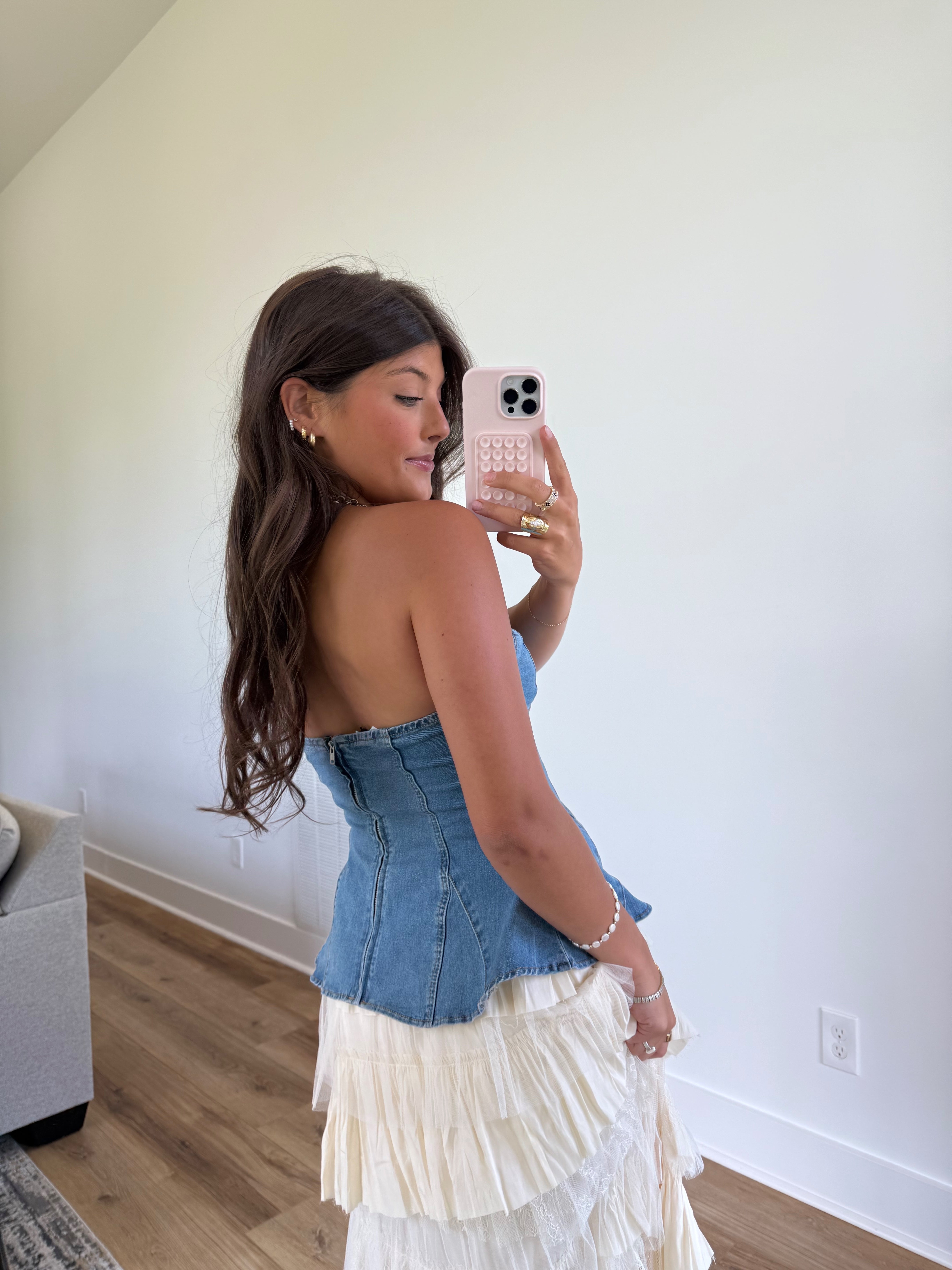 True Blue Babe Top