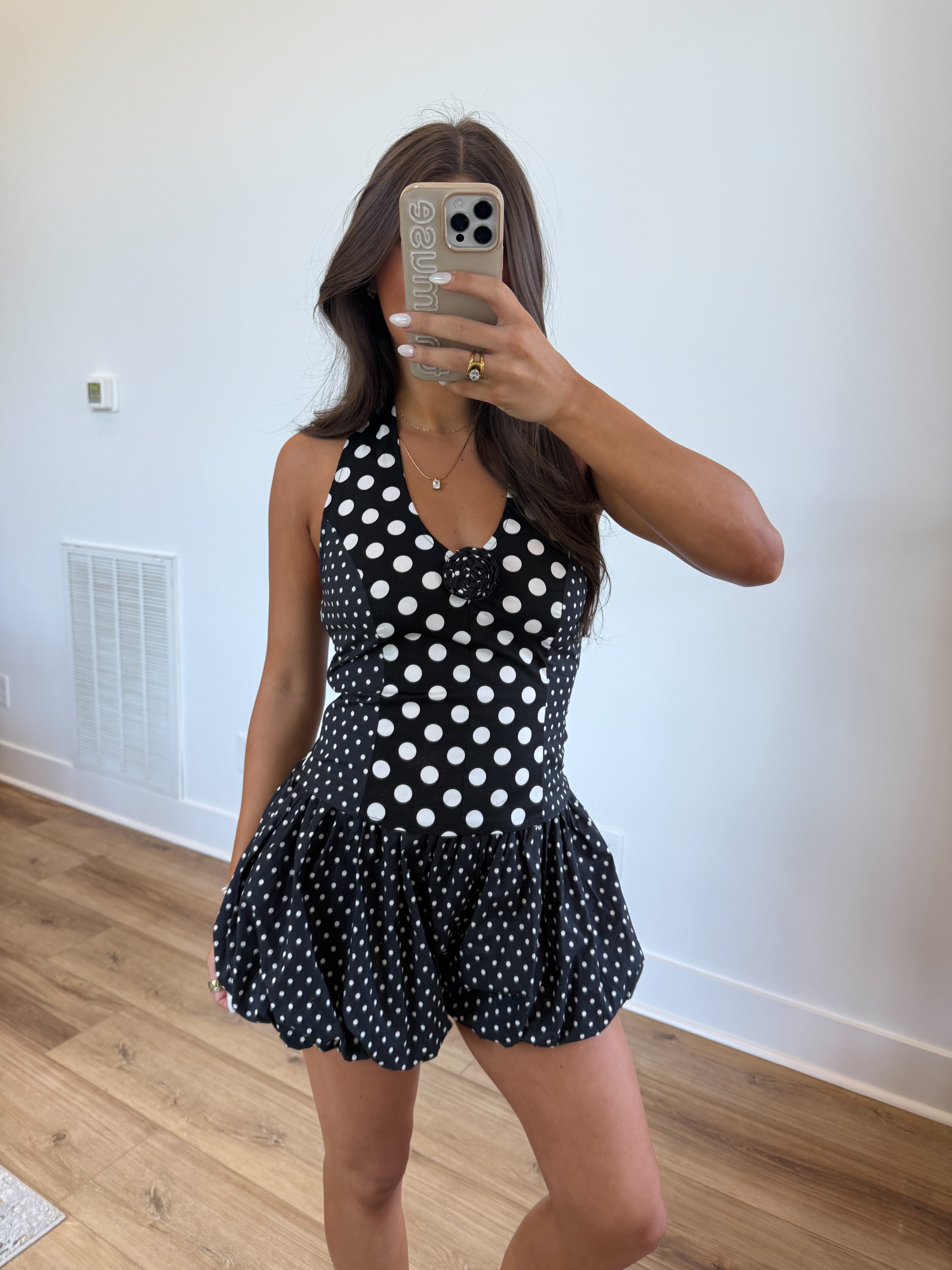 Polka Dot Rosette Set