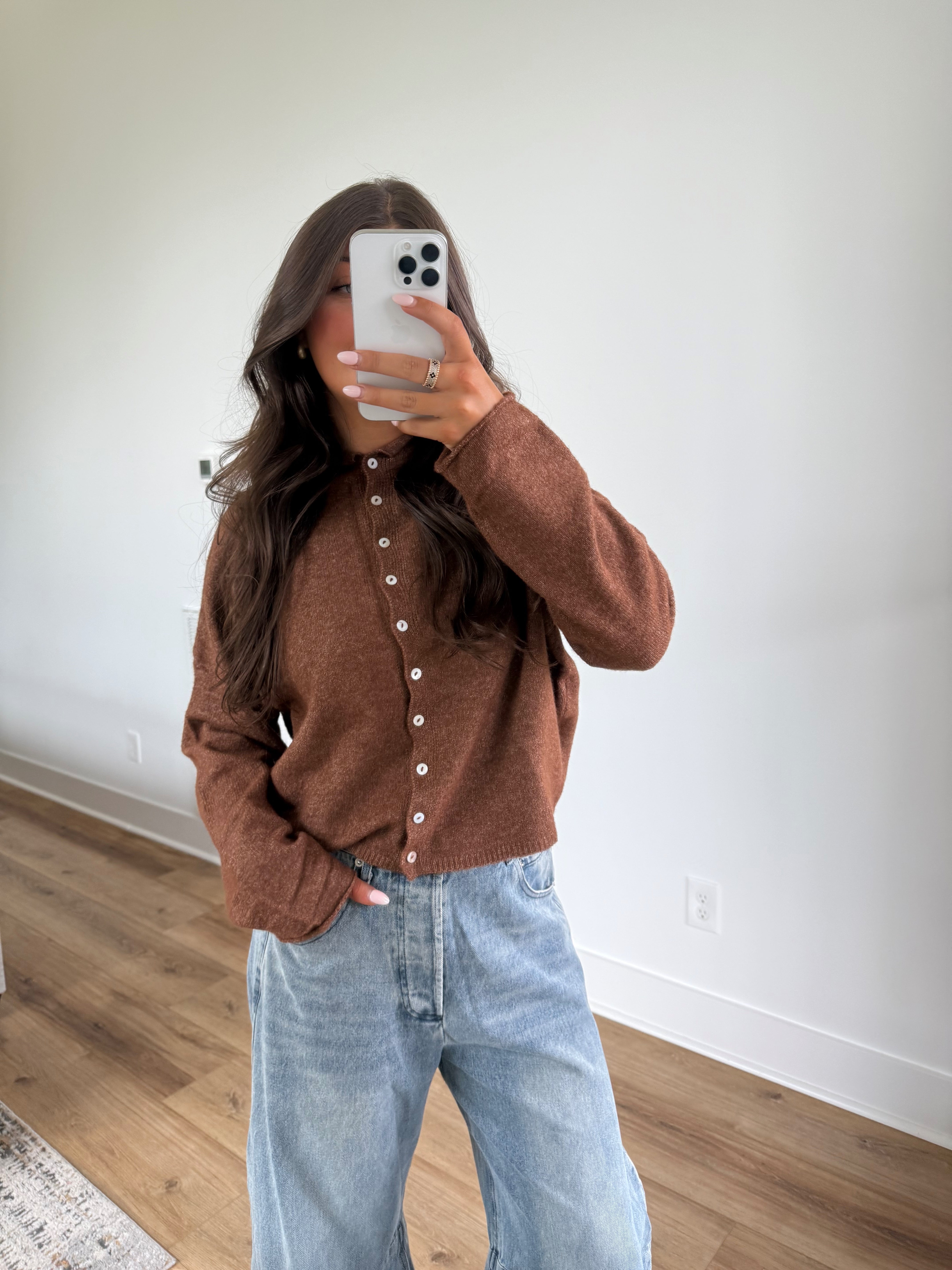 Best Dress Cardigan (Pumpkin Spice)