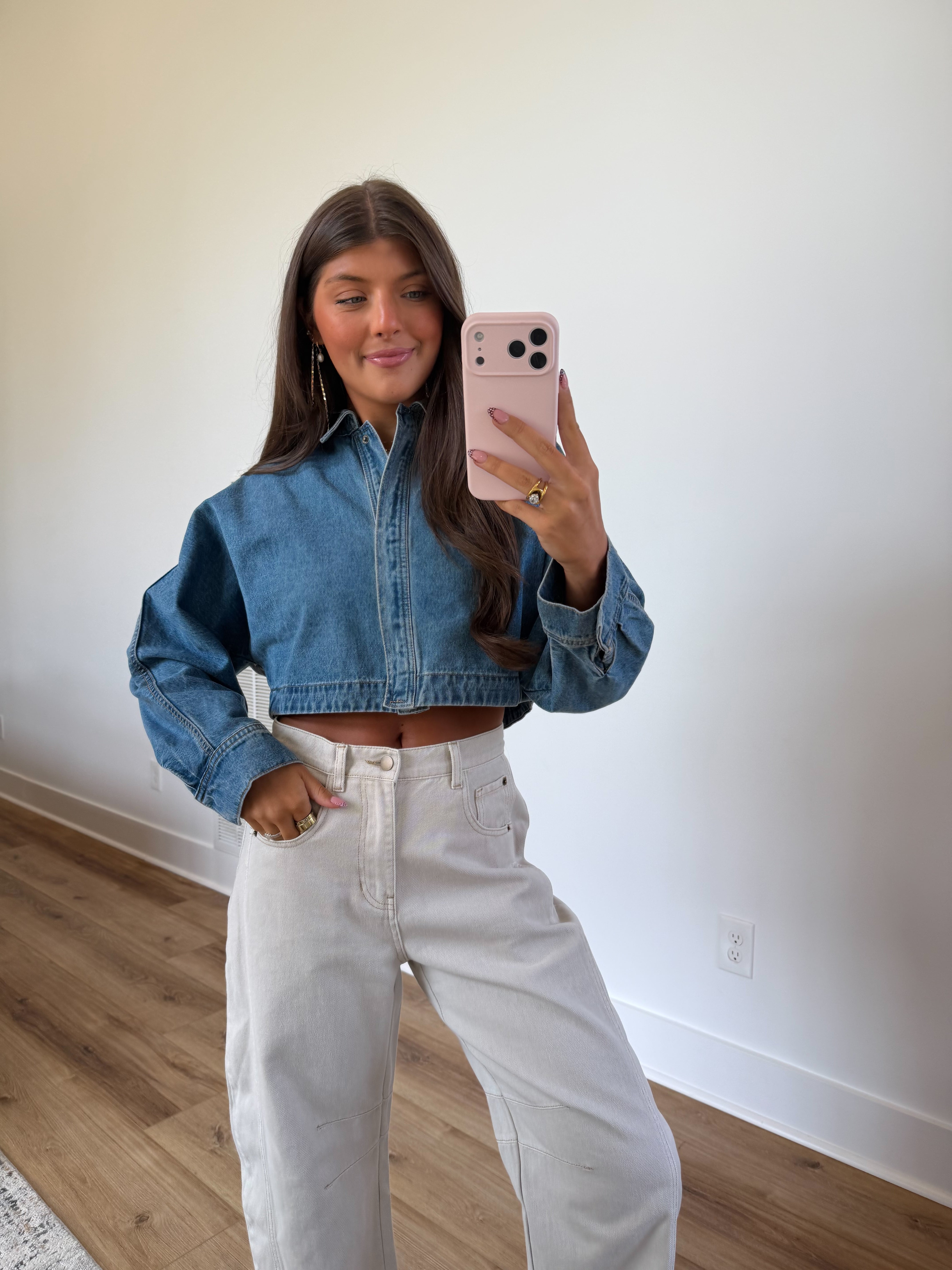 Dolman Denim Top
