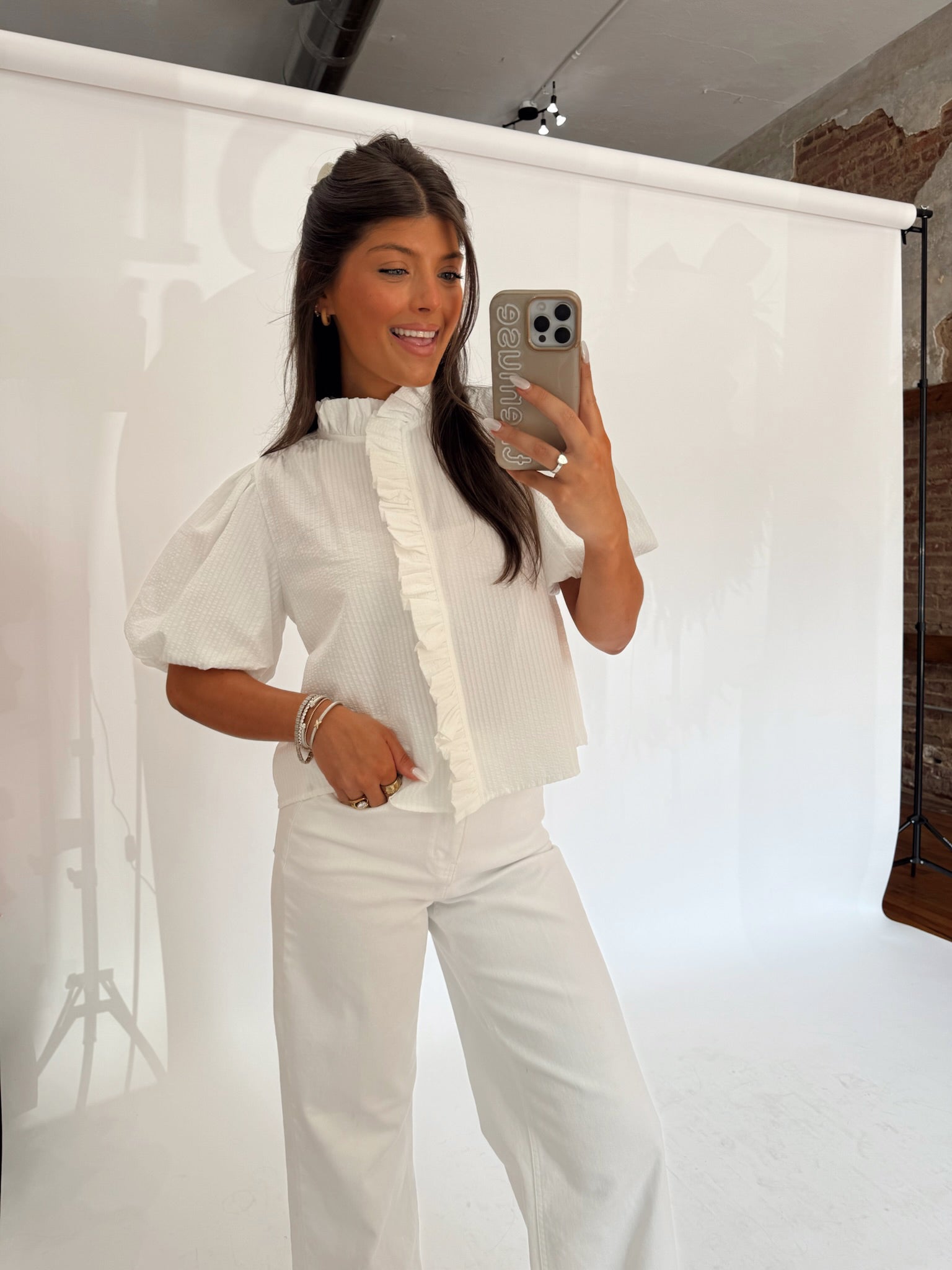 Montgomery Top (White)