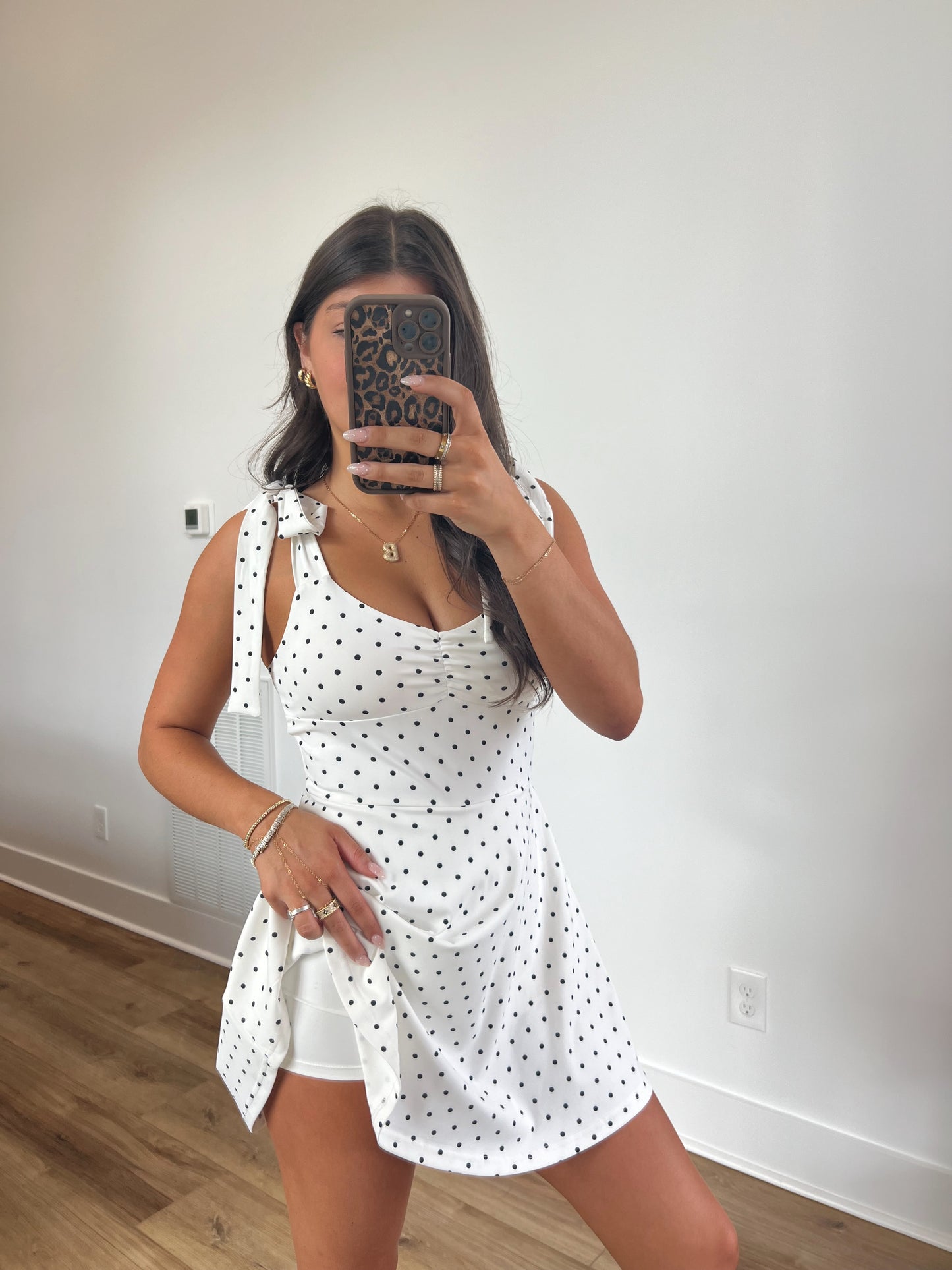 Polka Dot Motion Athletic Dress