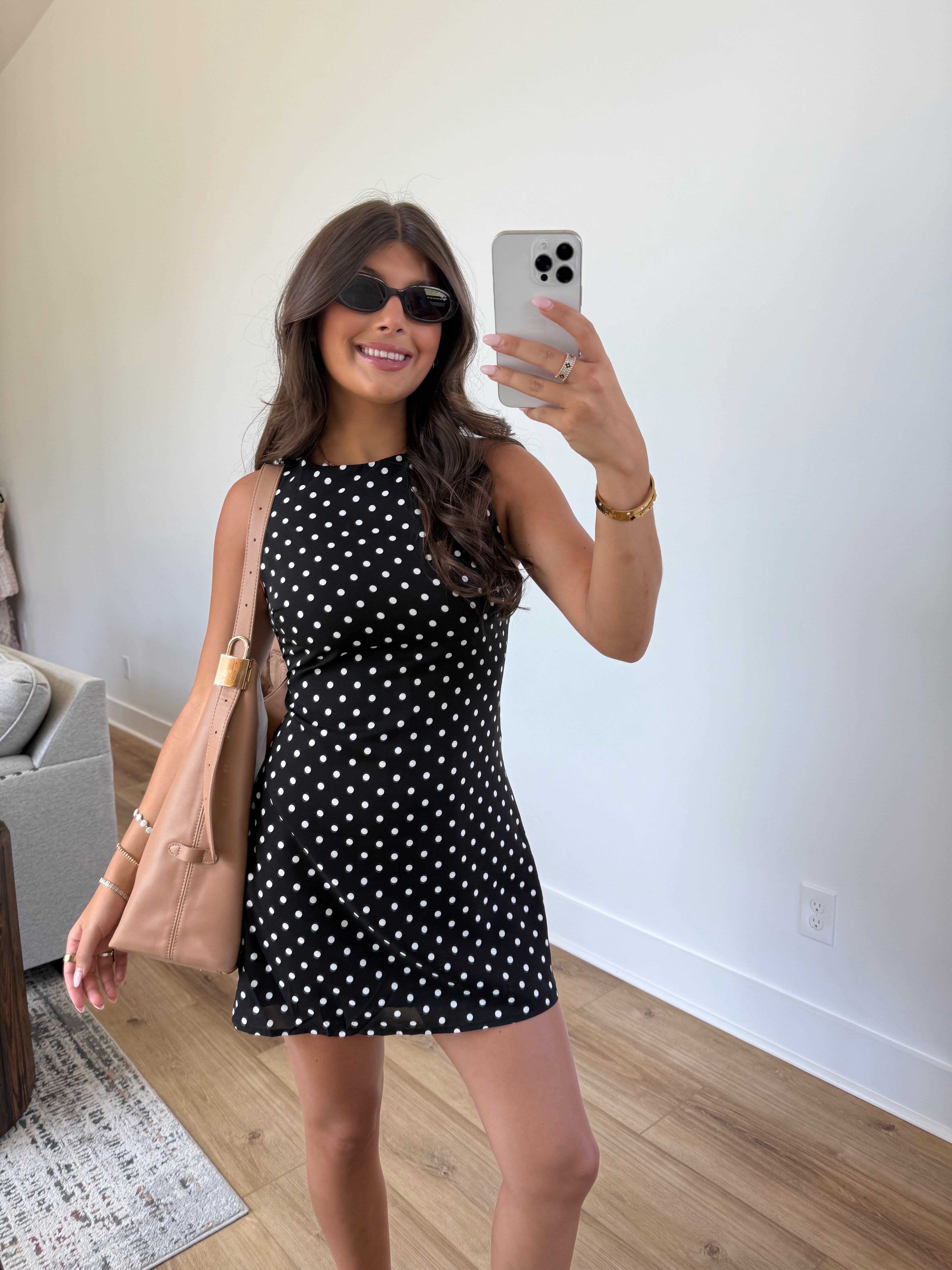 Georgia Dottie Mini Dress