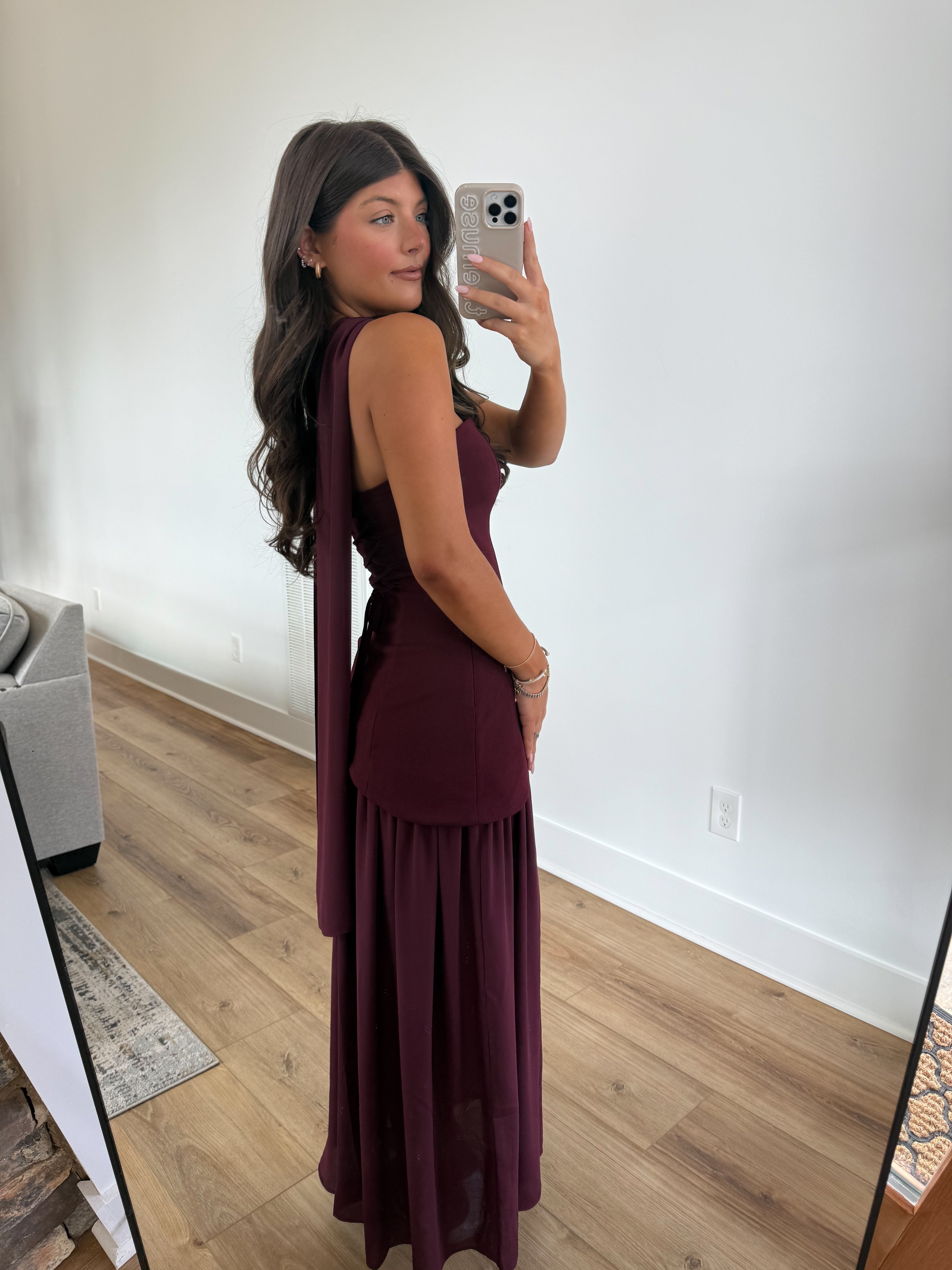 The Scarlet Scarf Maxi