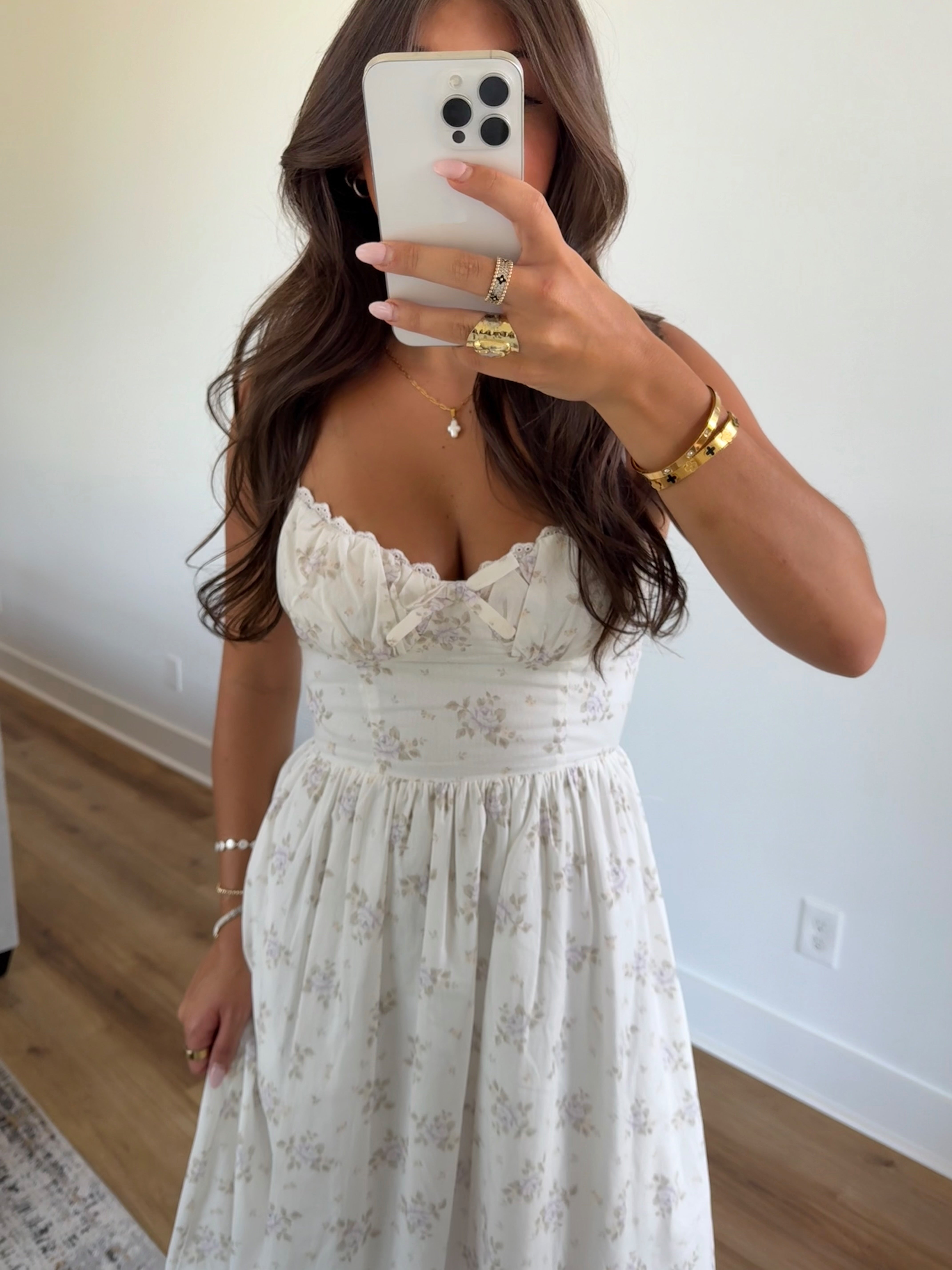 Sweet Lavender Midi Dress