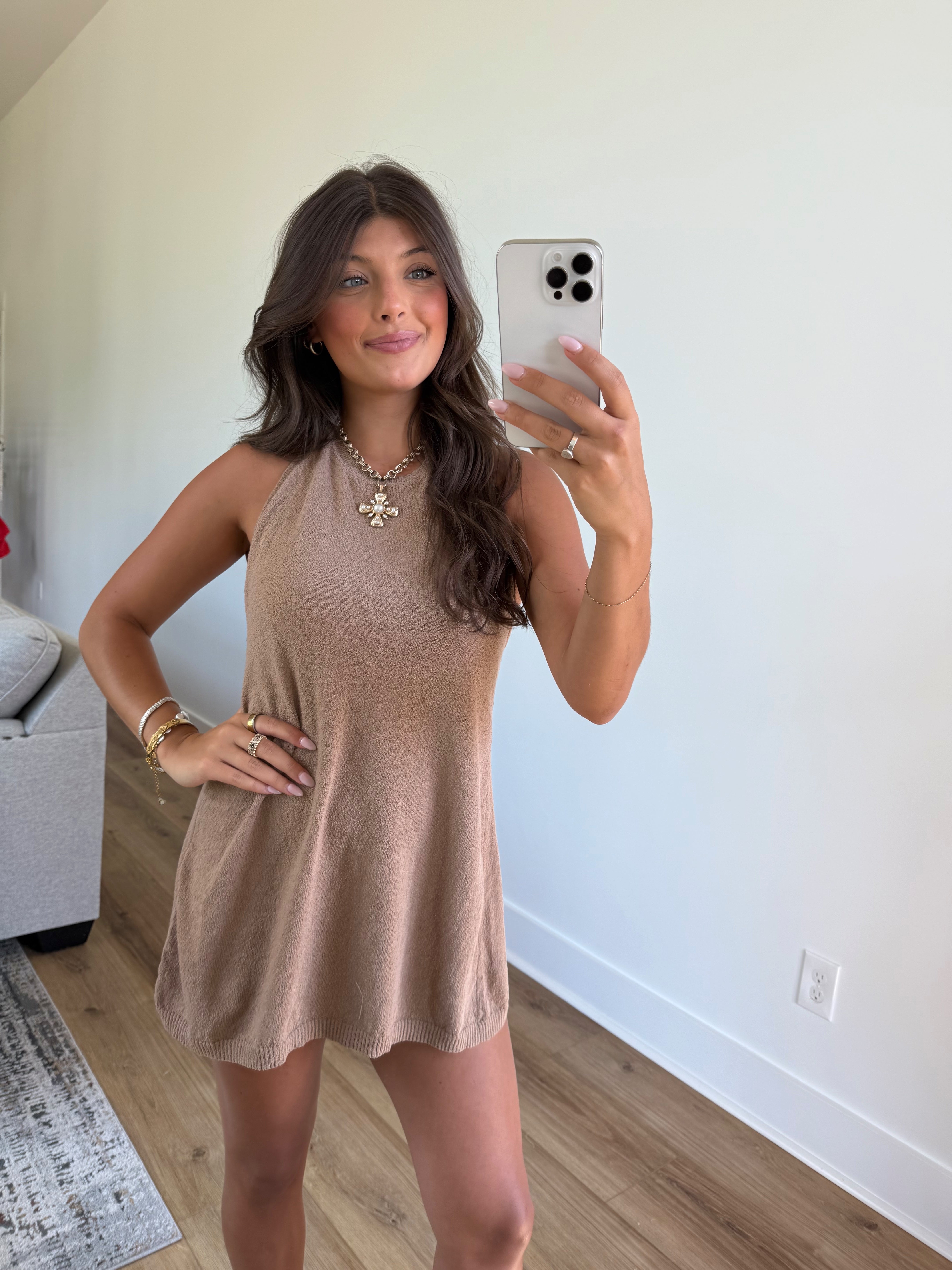 Cinnamon Sand Romper