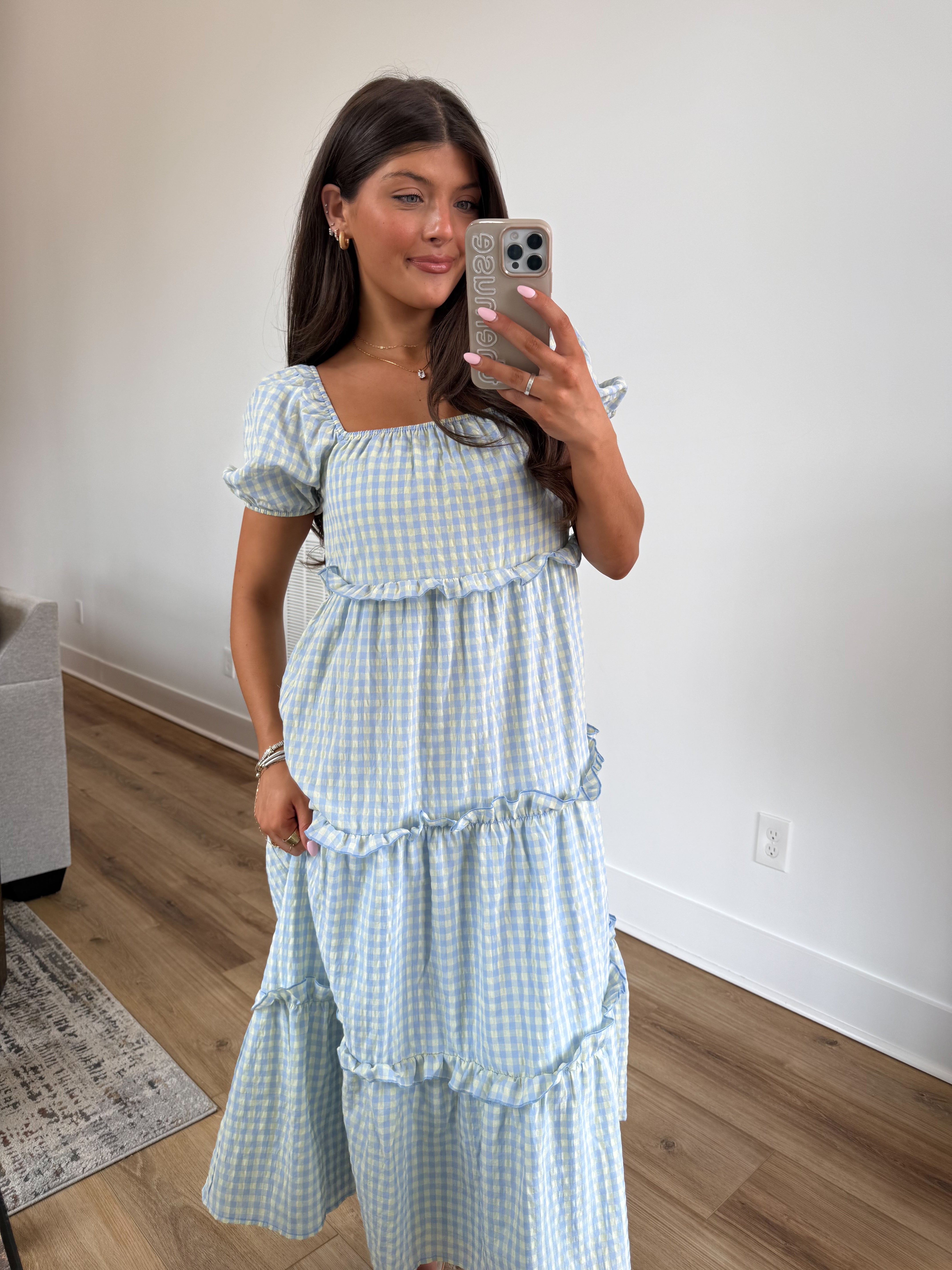 The Savannah Gingham Dress