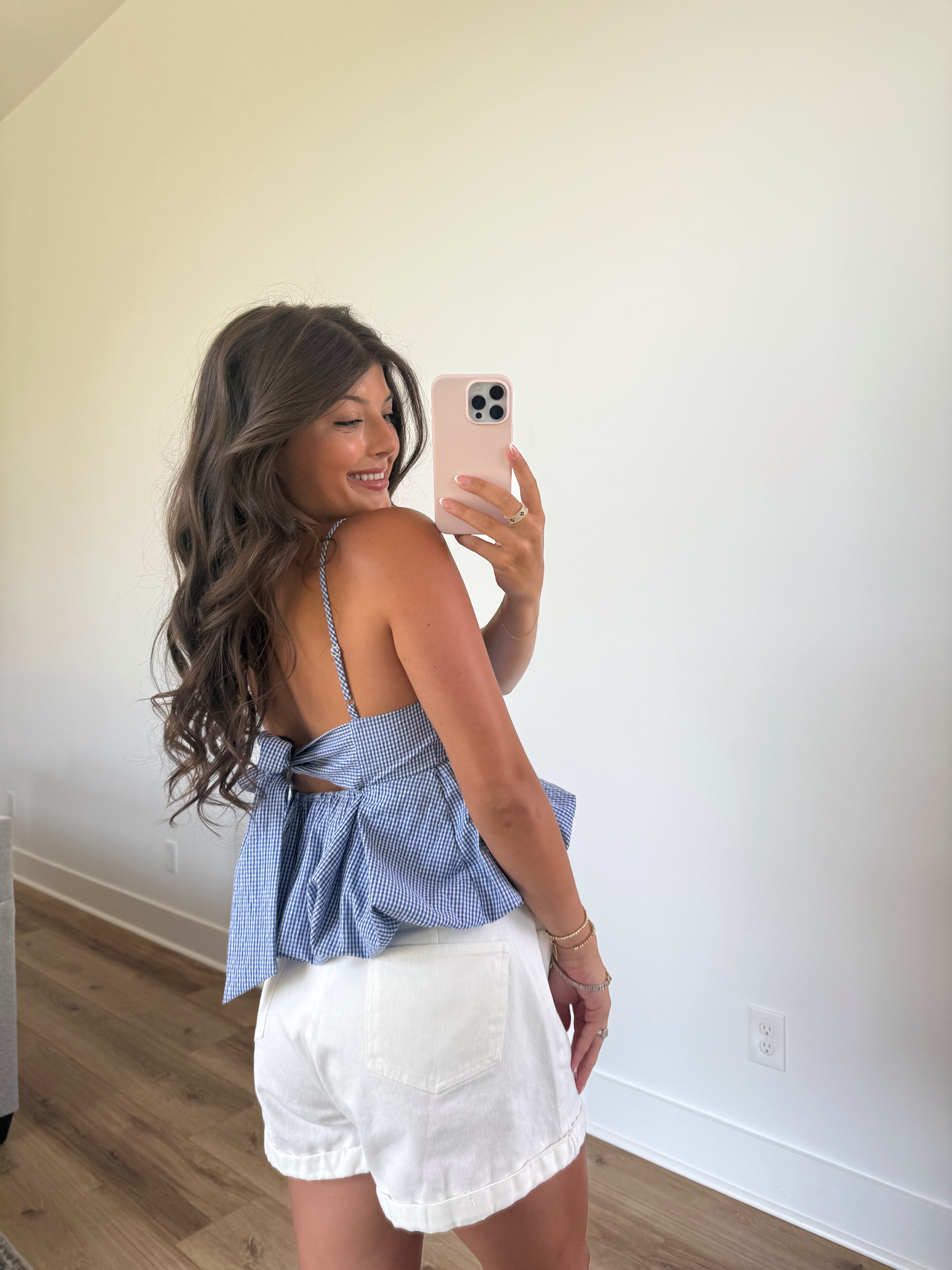 Picnic Crush Top (Blue)