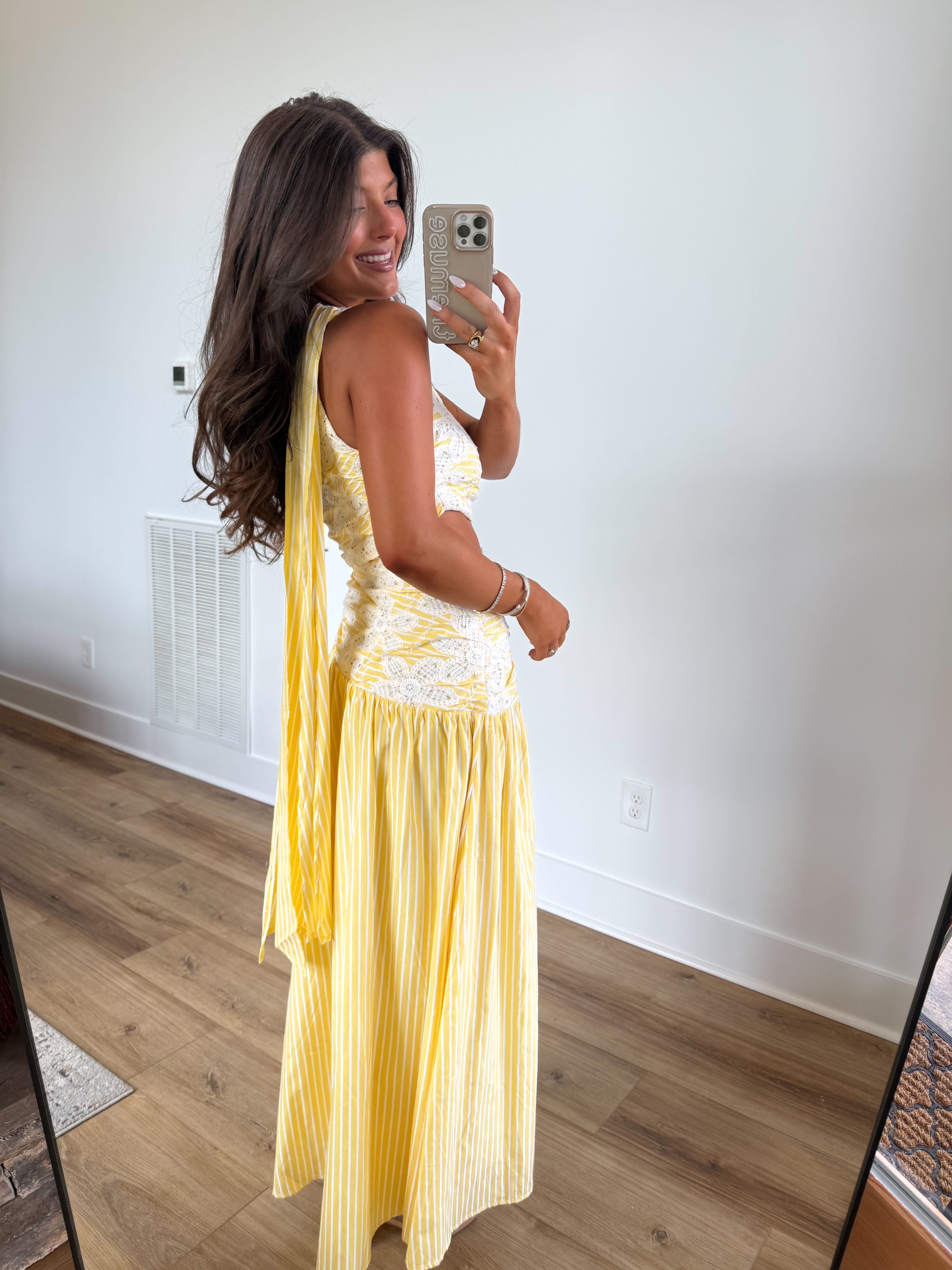 Lemon Drop Garden Dress