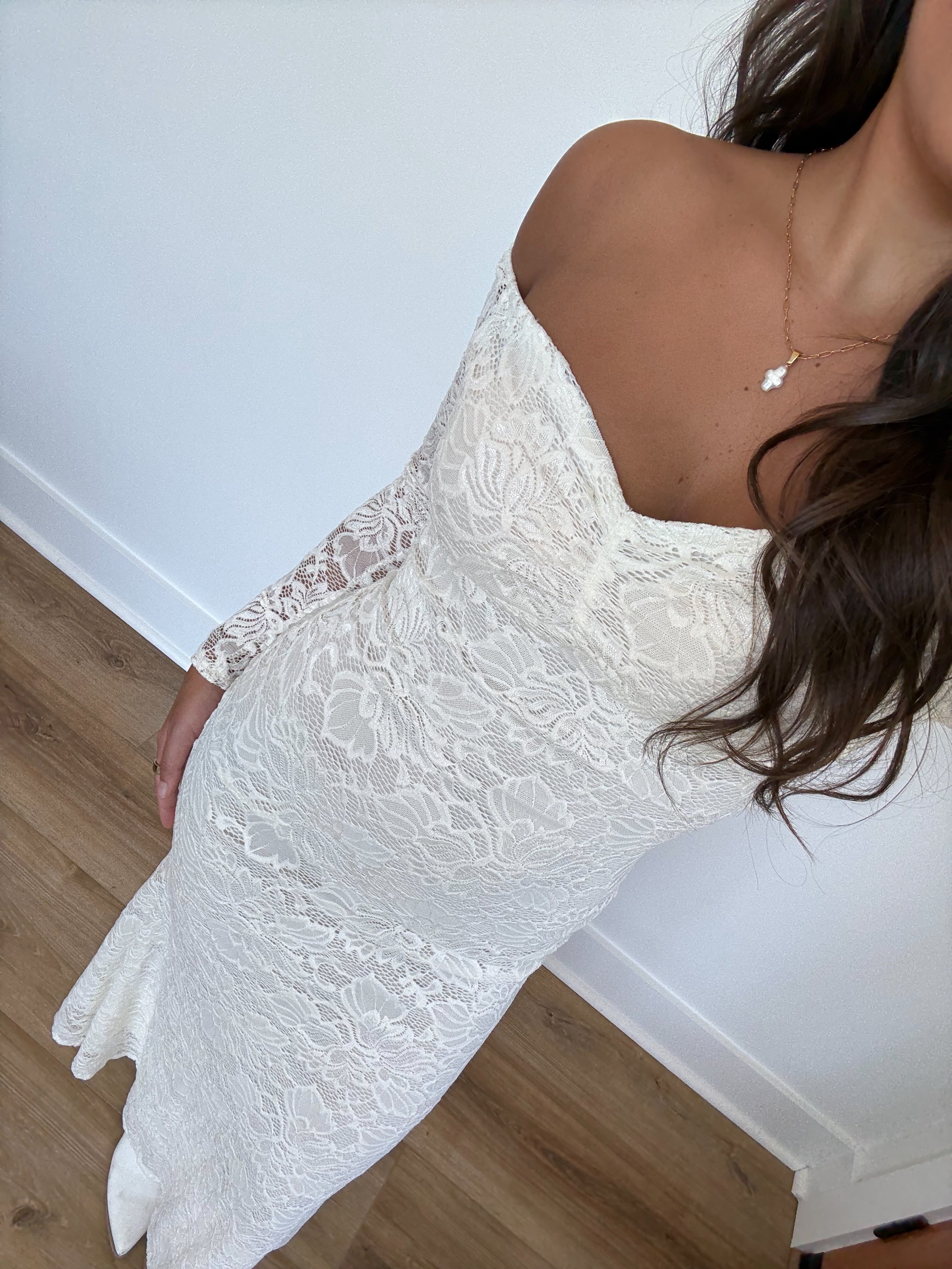 Laced in Love Maxi Dress