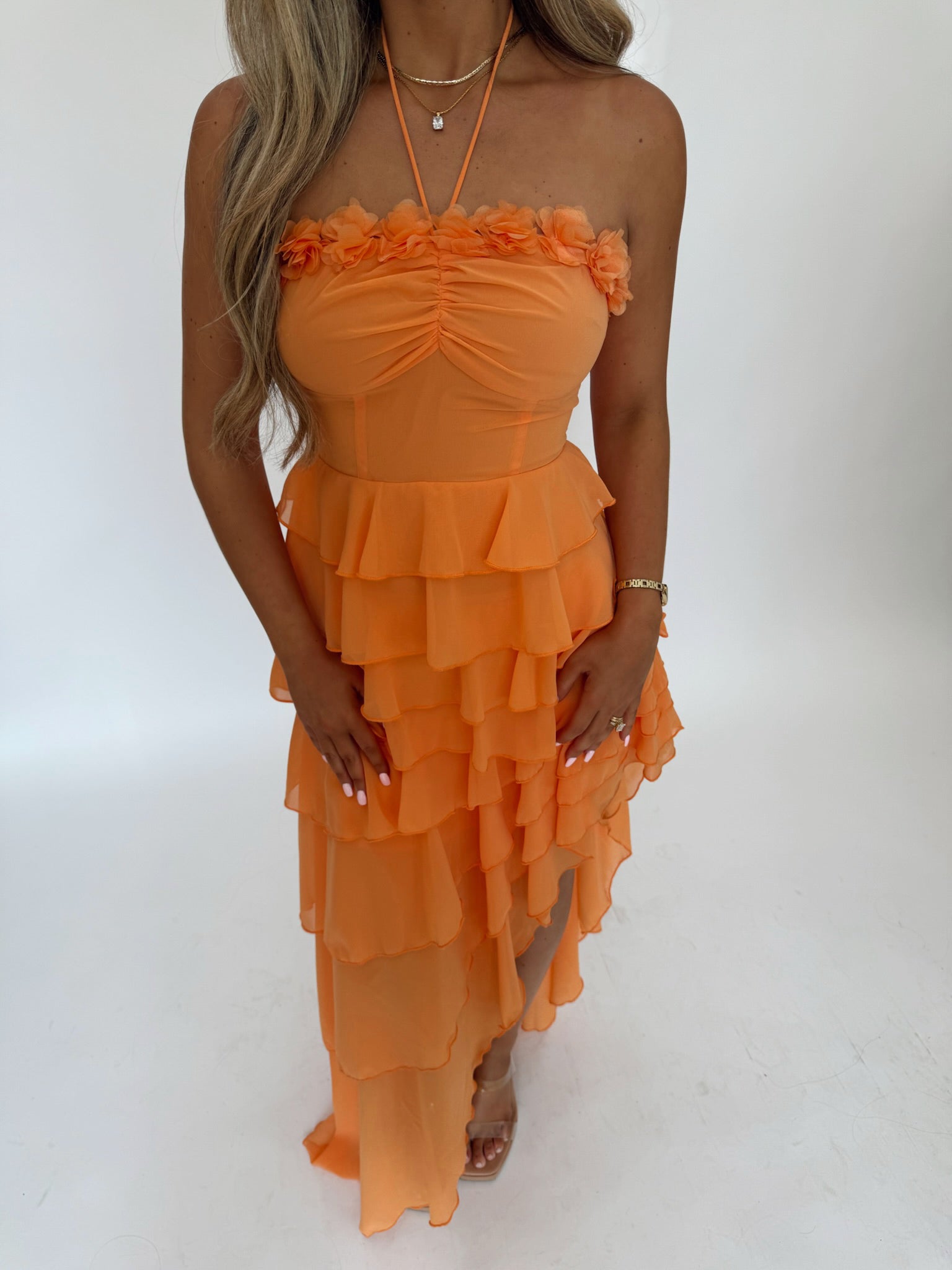 Peach Bellini Dress