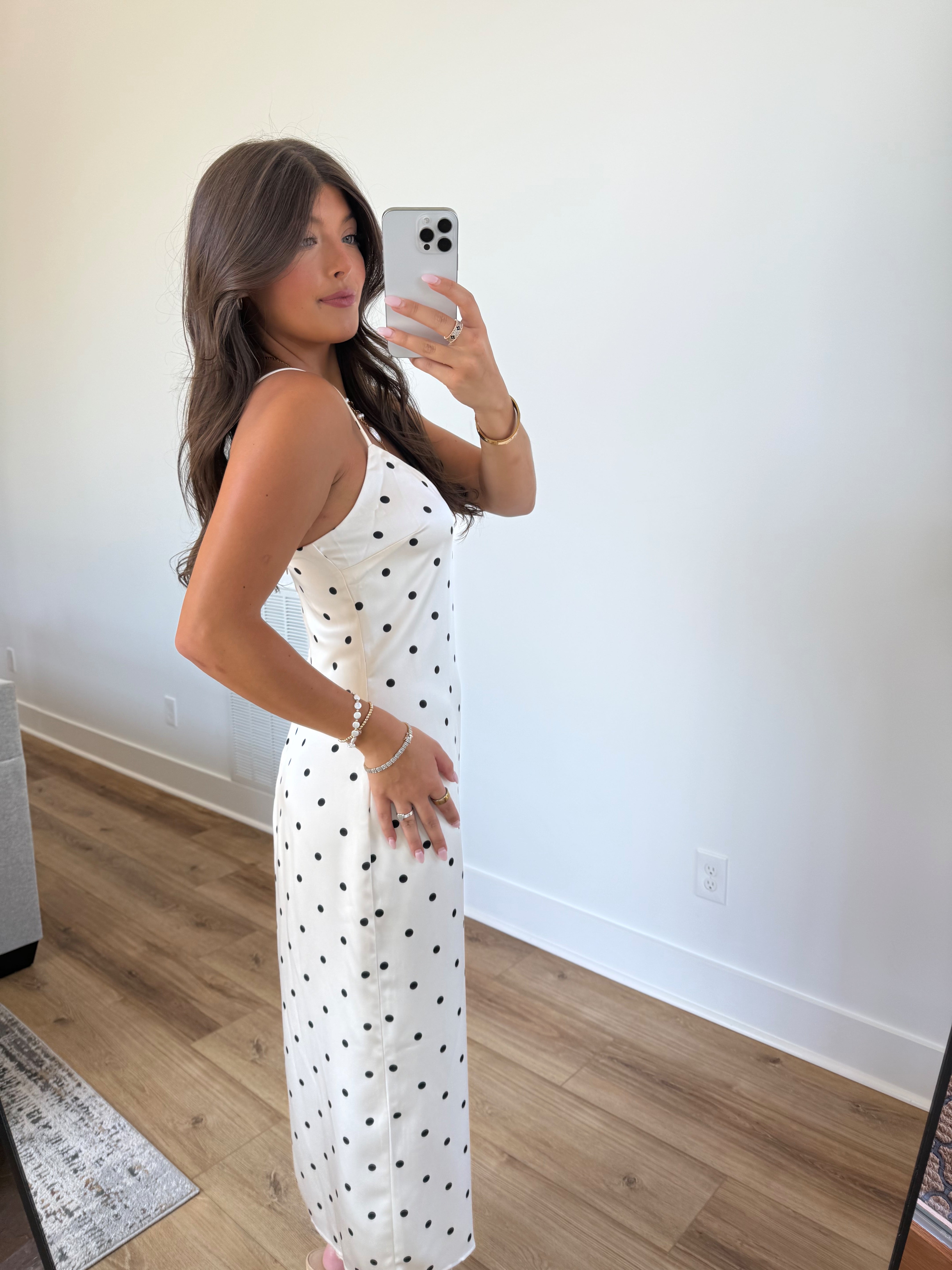 New York Polka Dot Midi