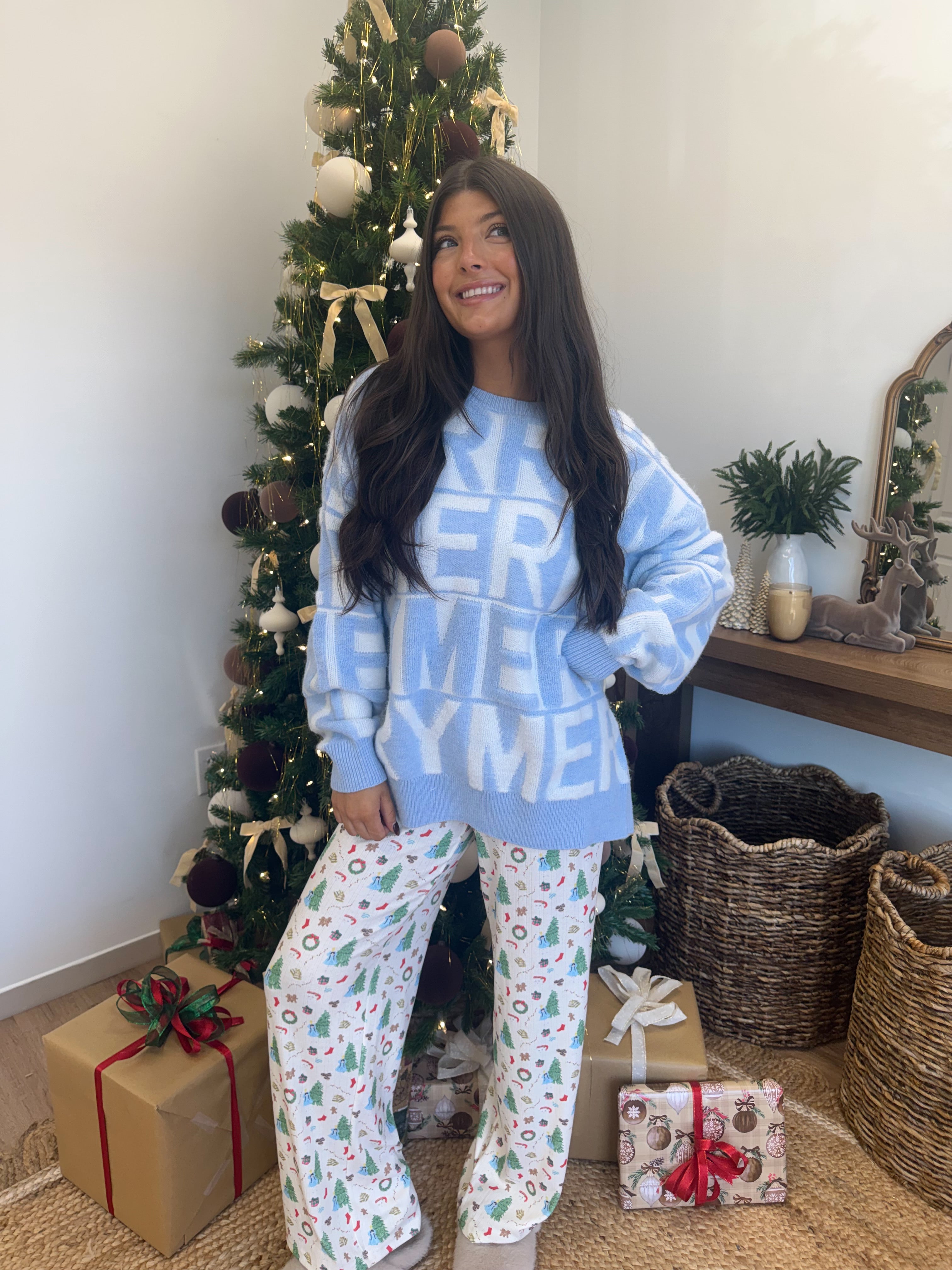 The Frosted Merry Sweater