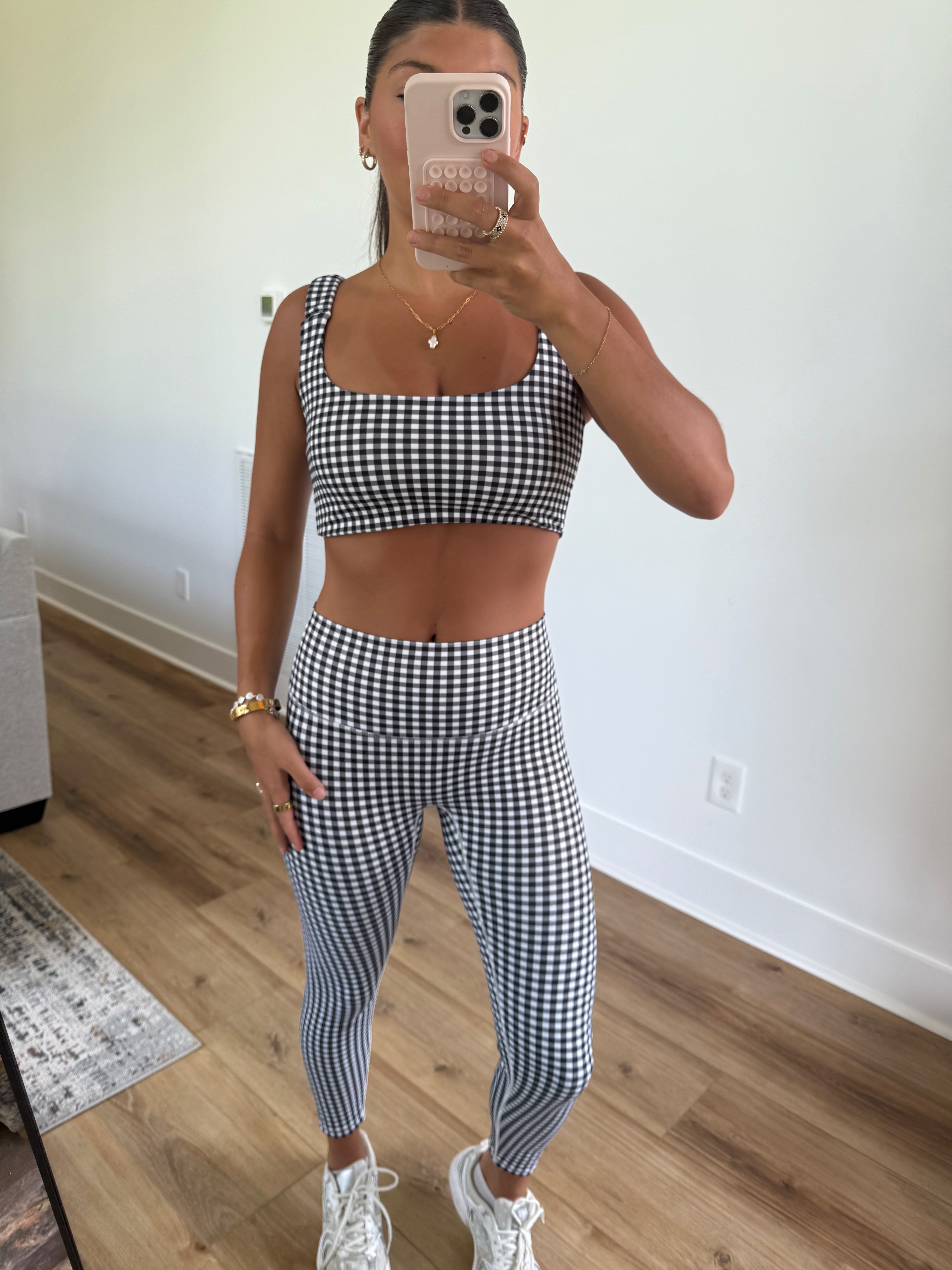 Black Ginghams Leggings (Restock)