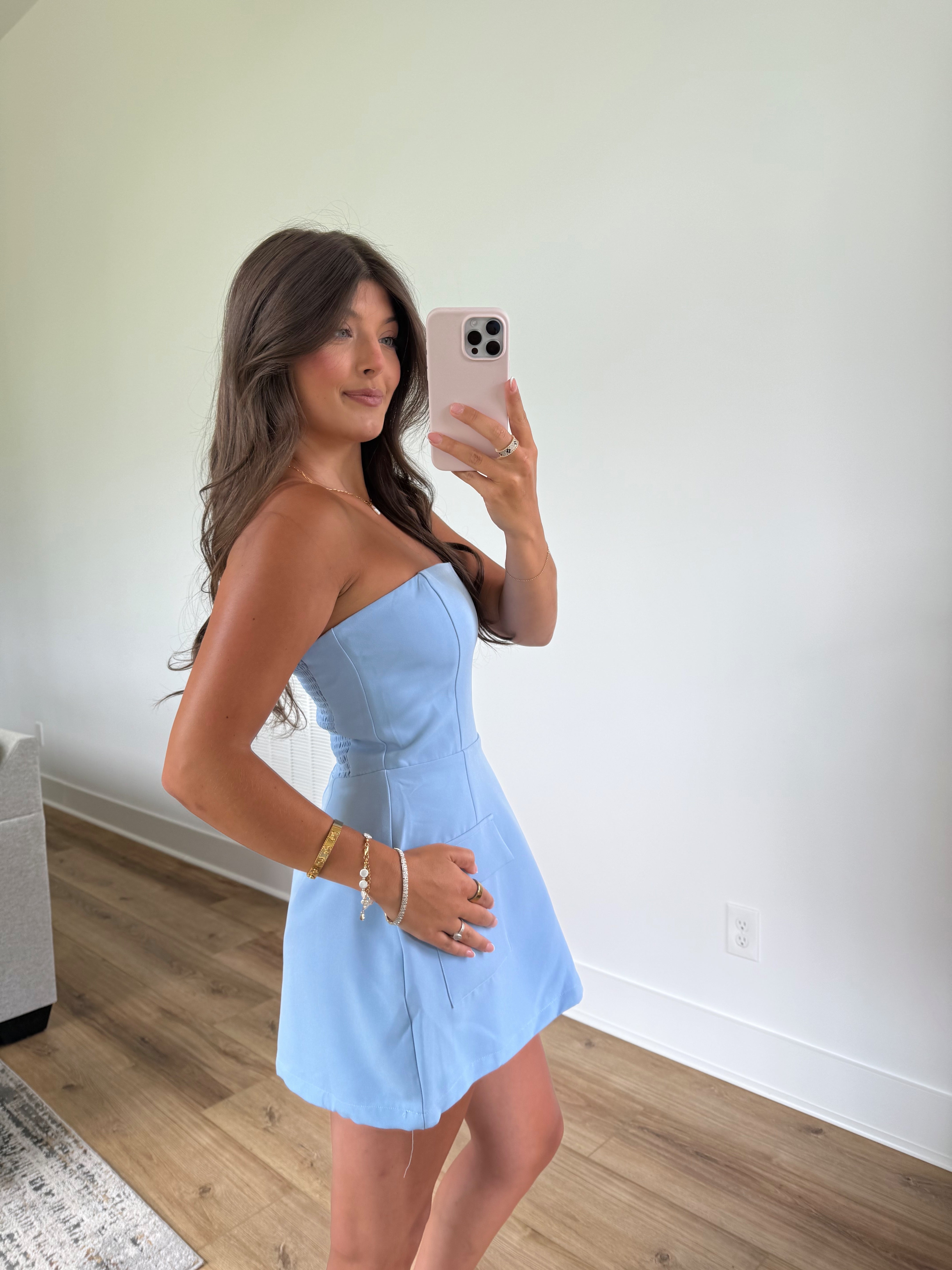 The Muse Romper (Blue)