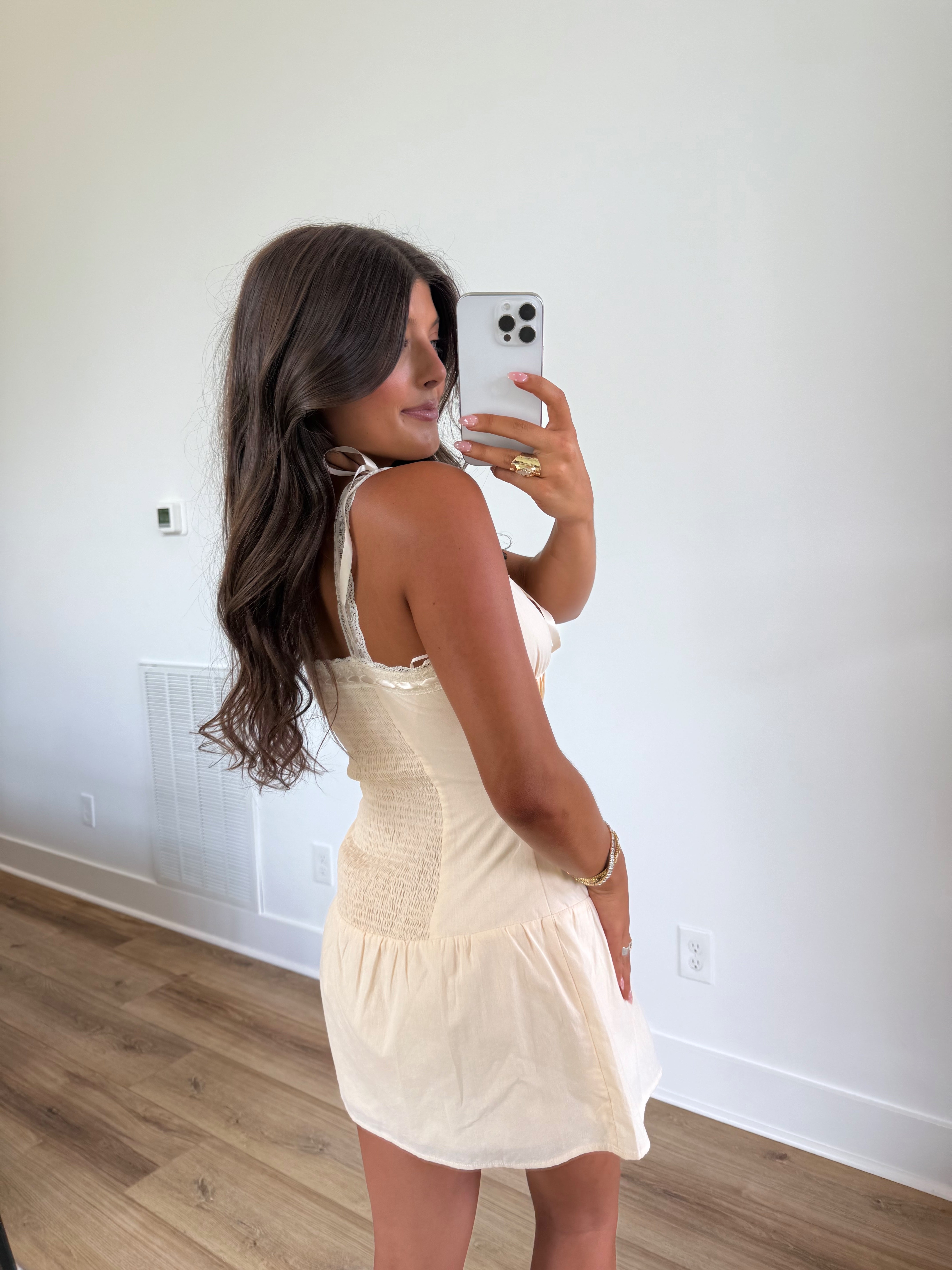 The Harvest Ribbon Mini Dress