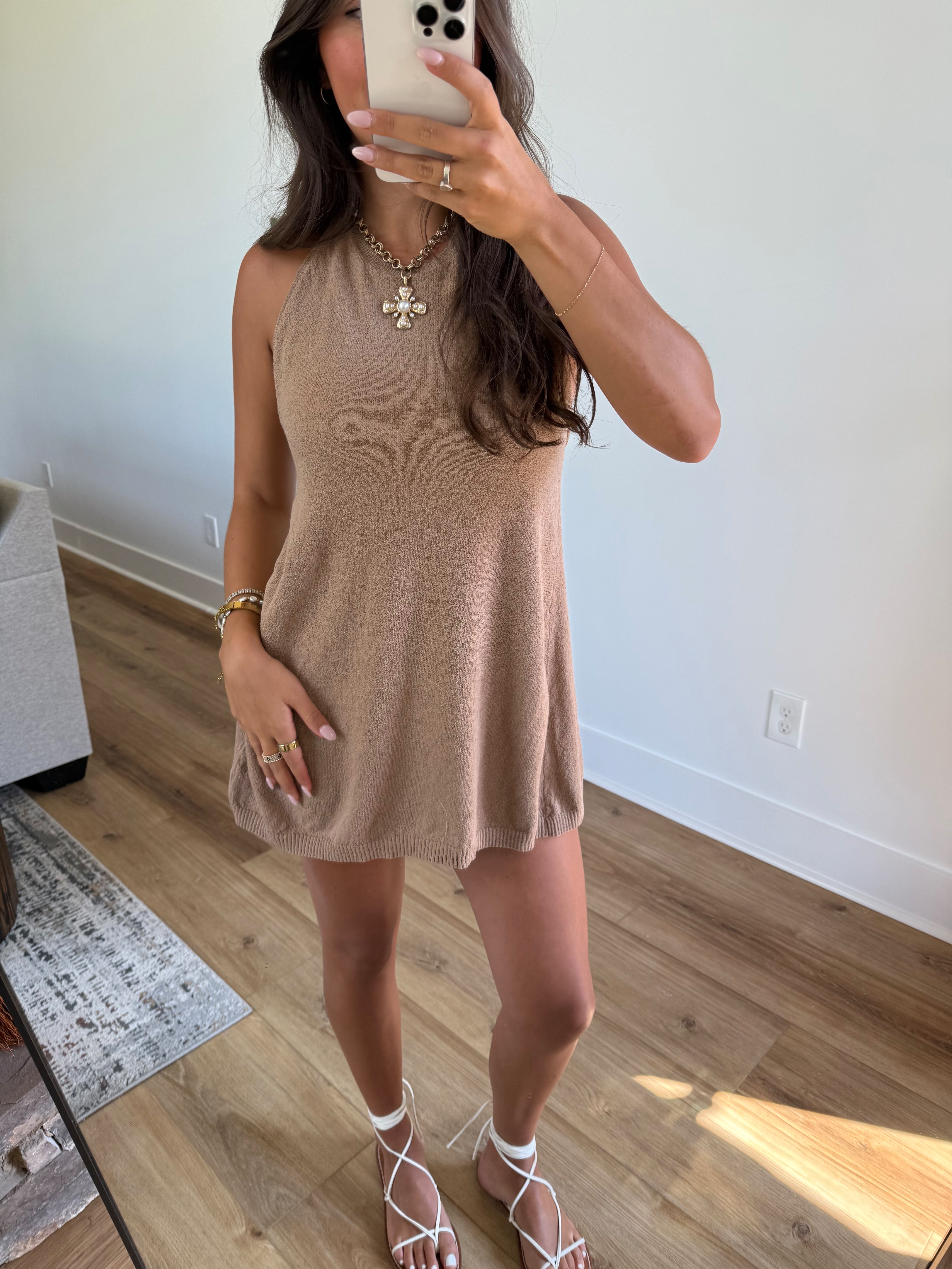 Cinnamon Sand Romper