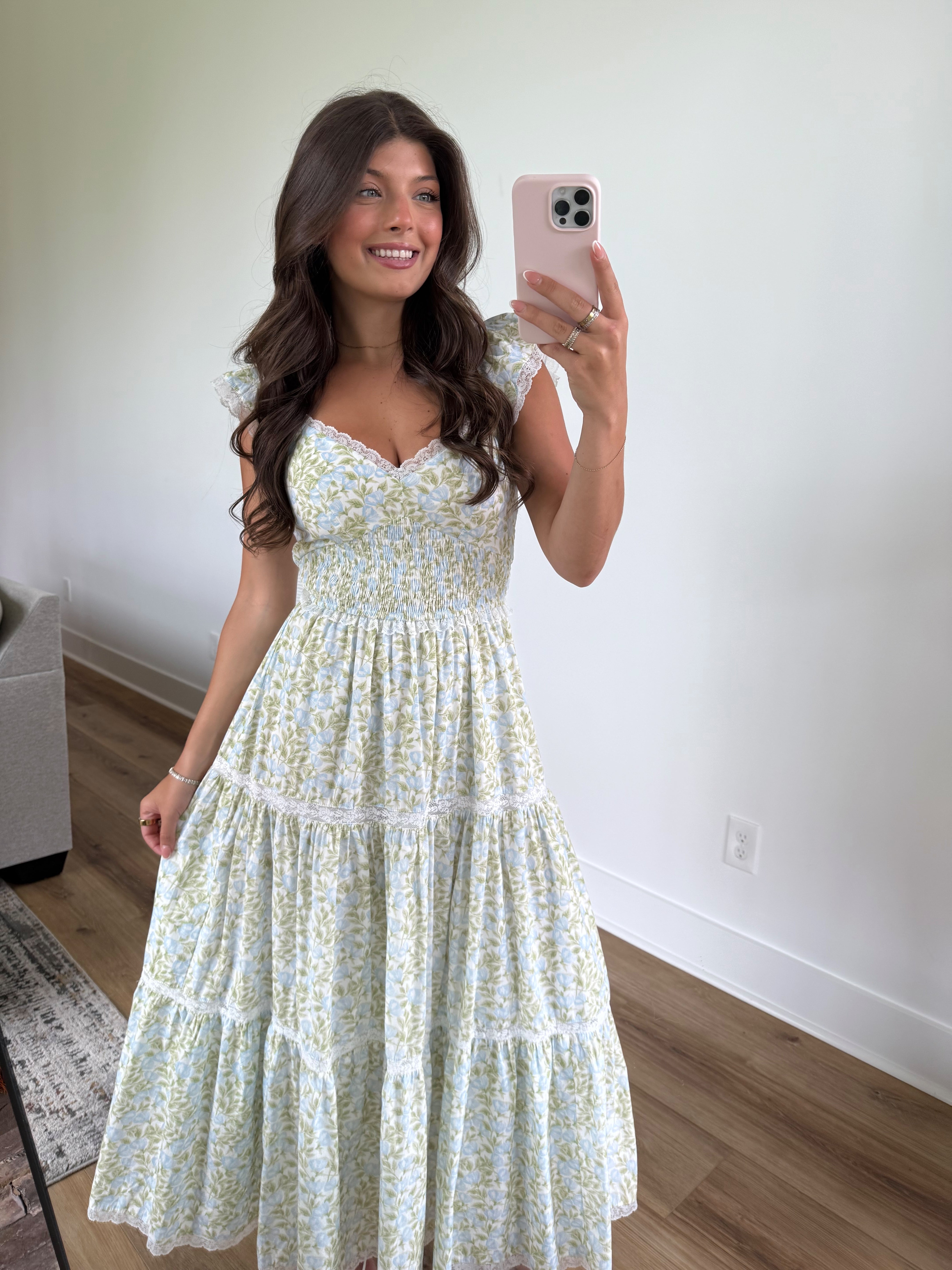 Blue Garden Dress
