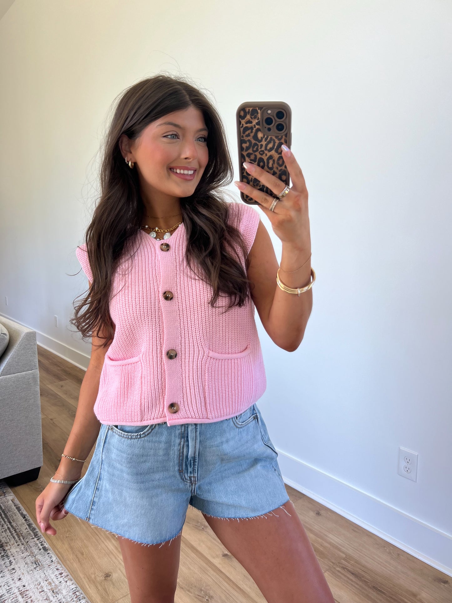 Bubblegum Knit Top
