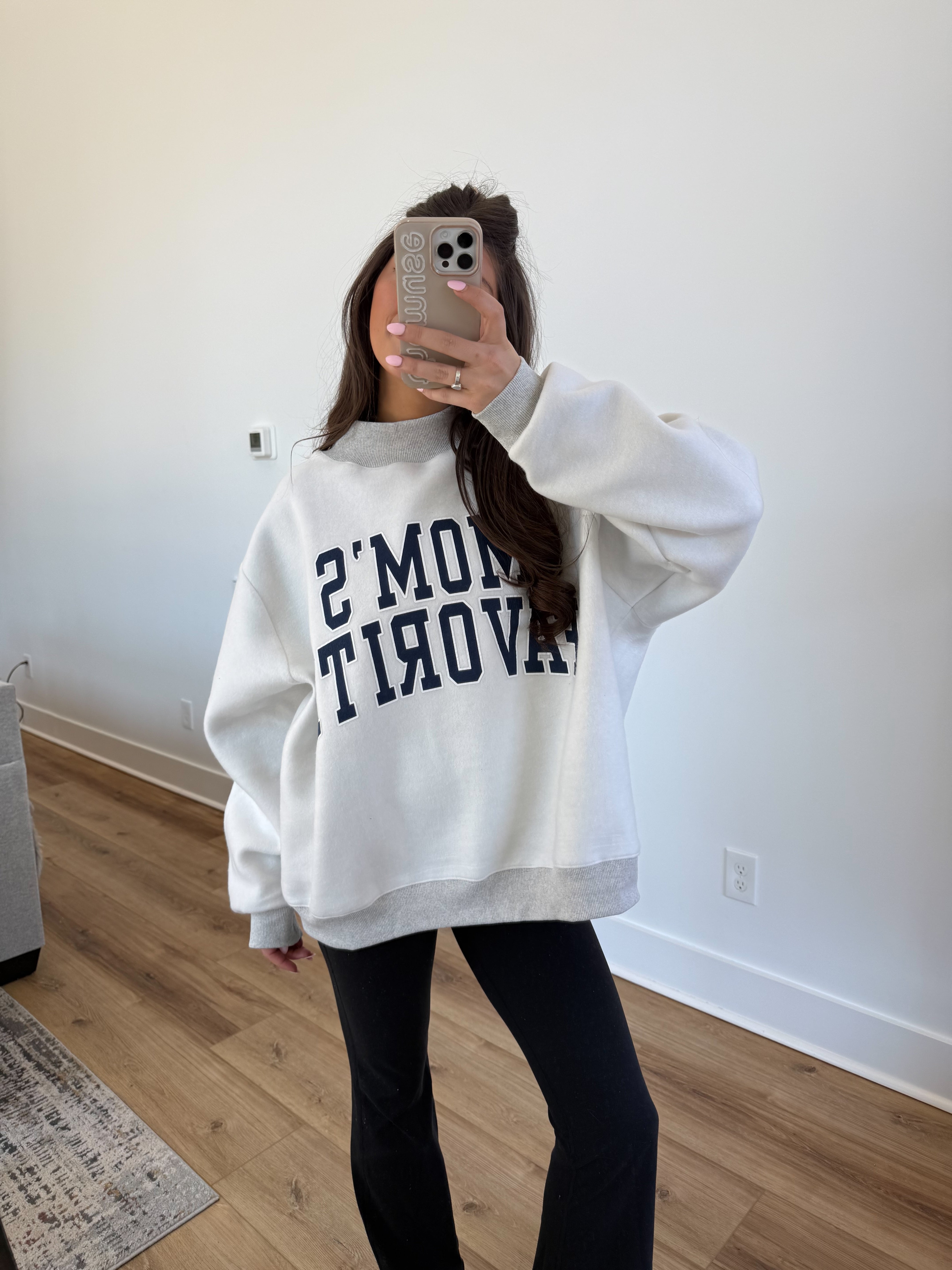 Mom/Dad's Fav Mockneck (REVERSIBLE)