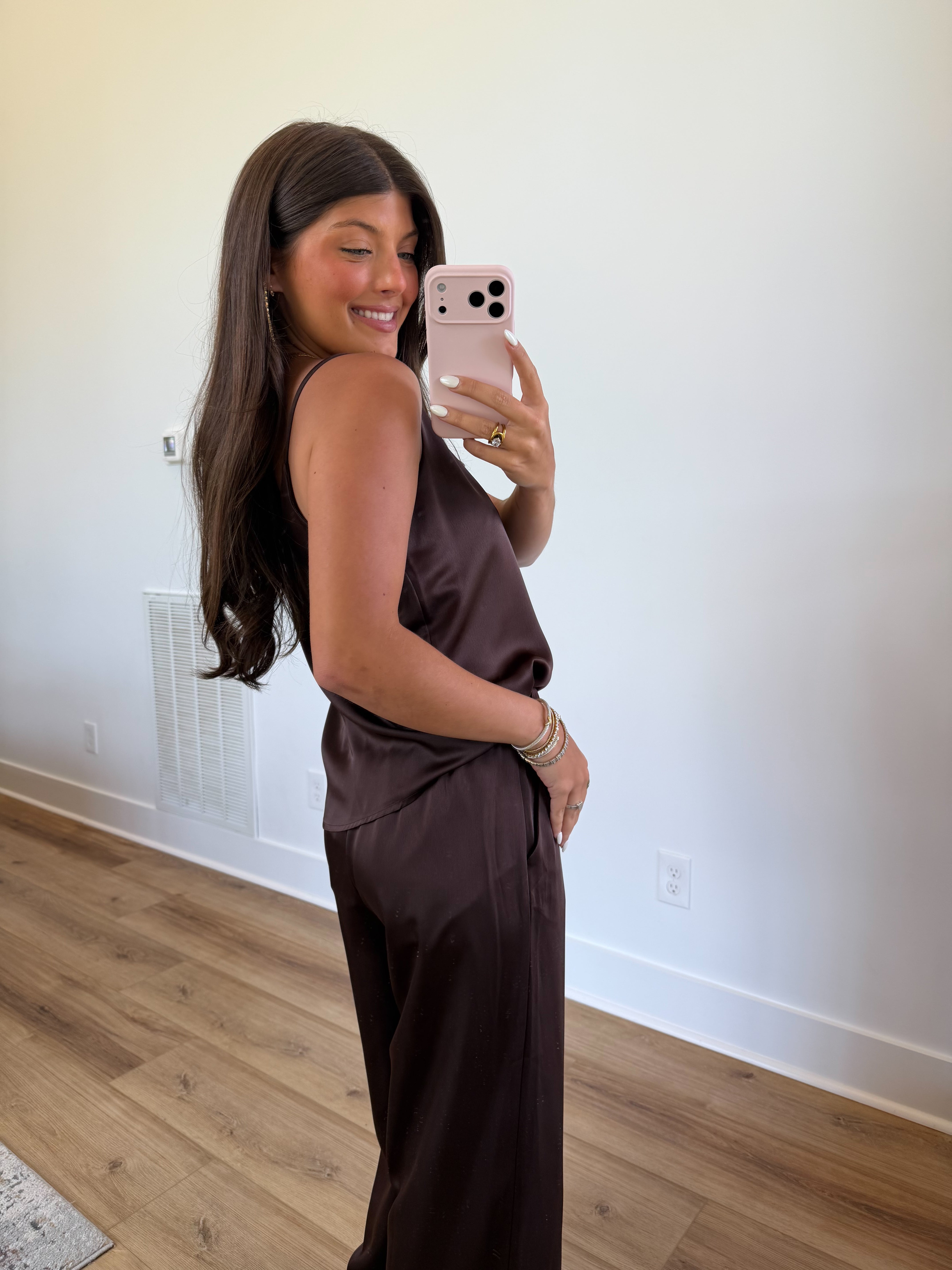 Espresso Satin Set