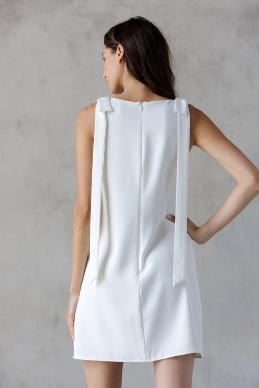 Tie The Know Mini Dress