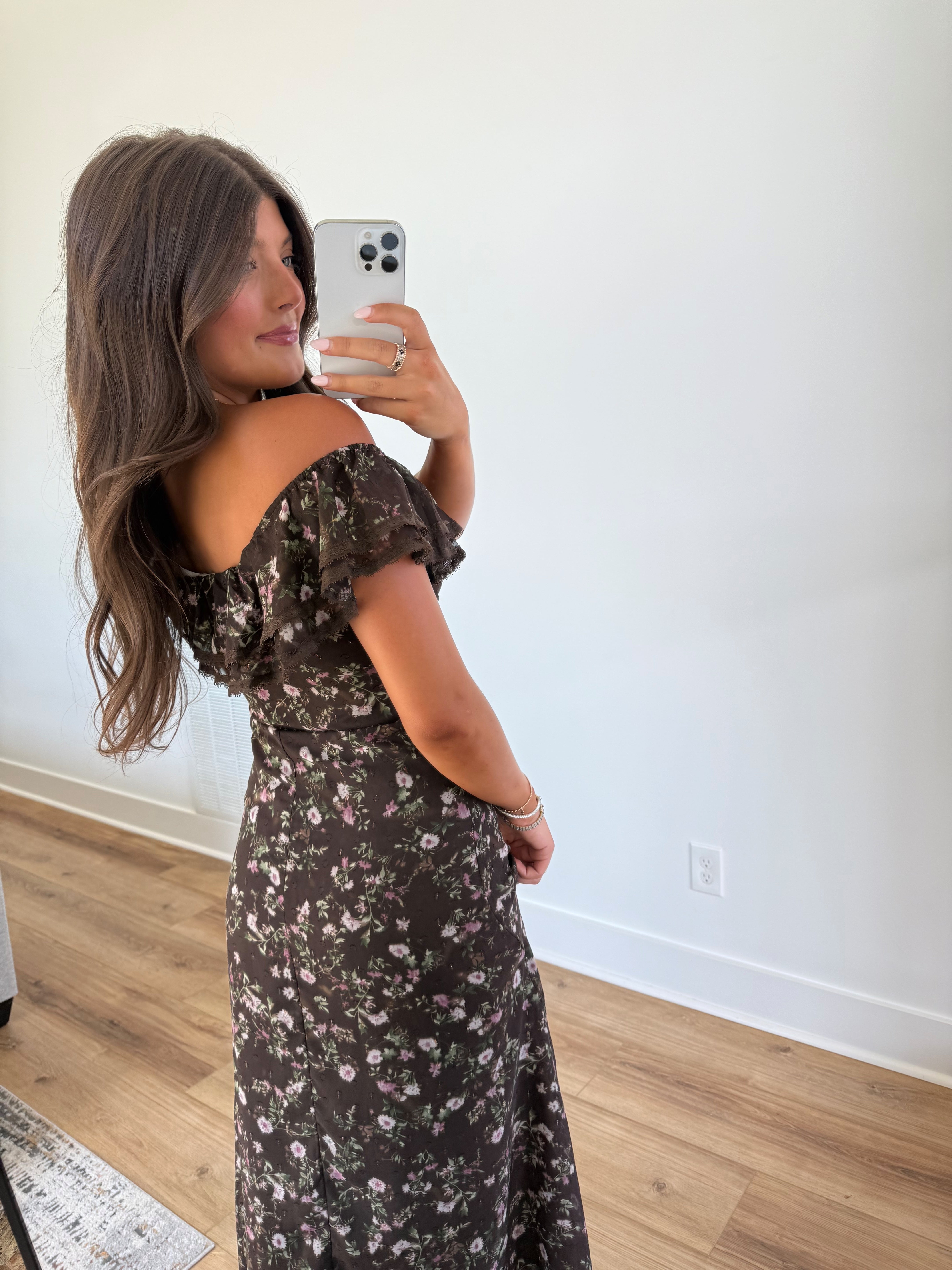 Twilight Bloom Maxi Gown