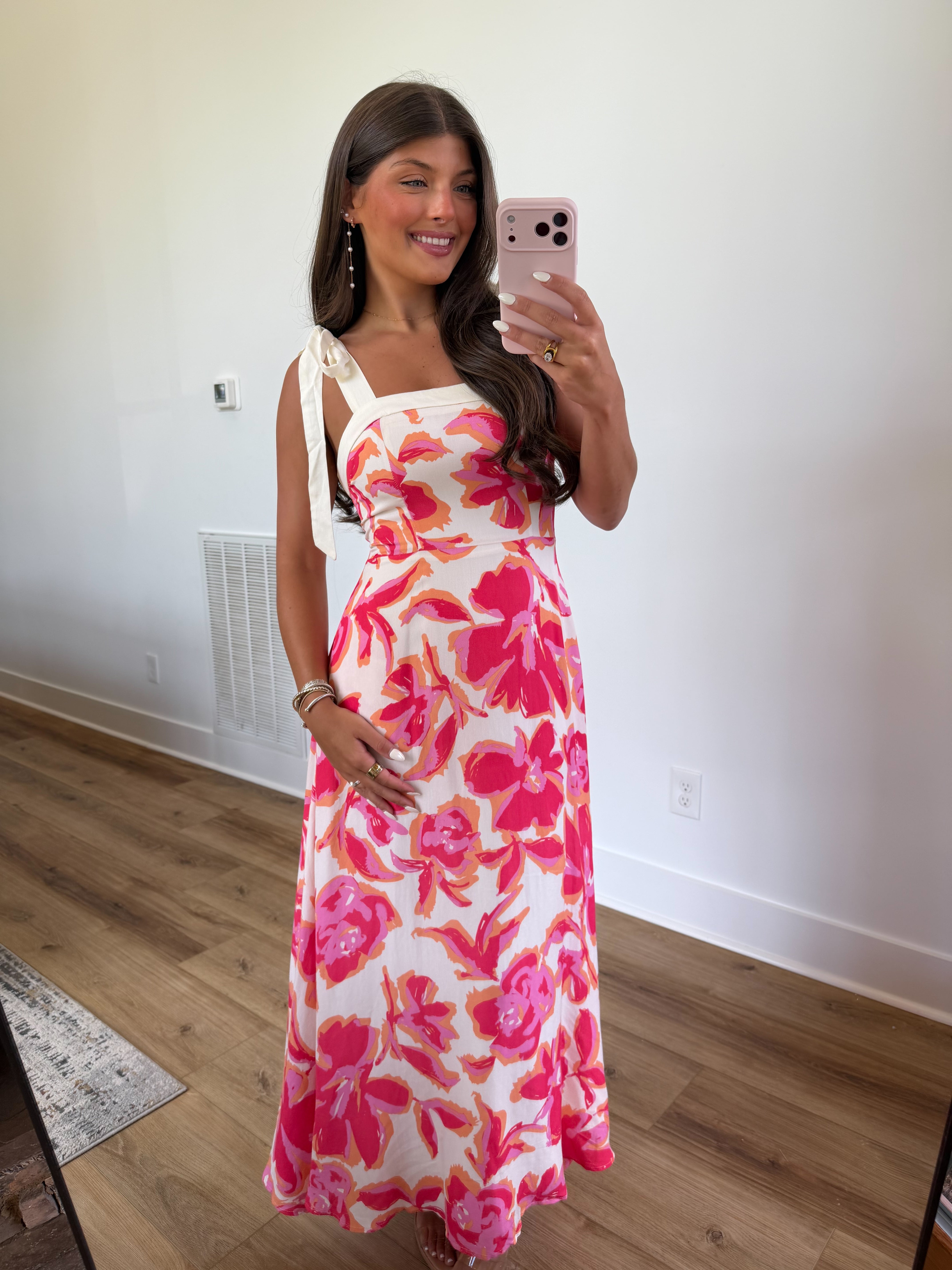 Pink Playa Maxi Dress