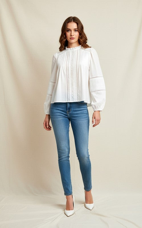 The Ivory Heirloom Top