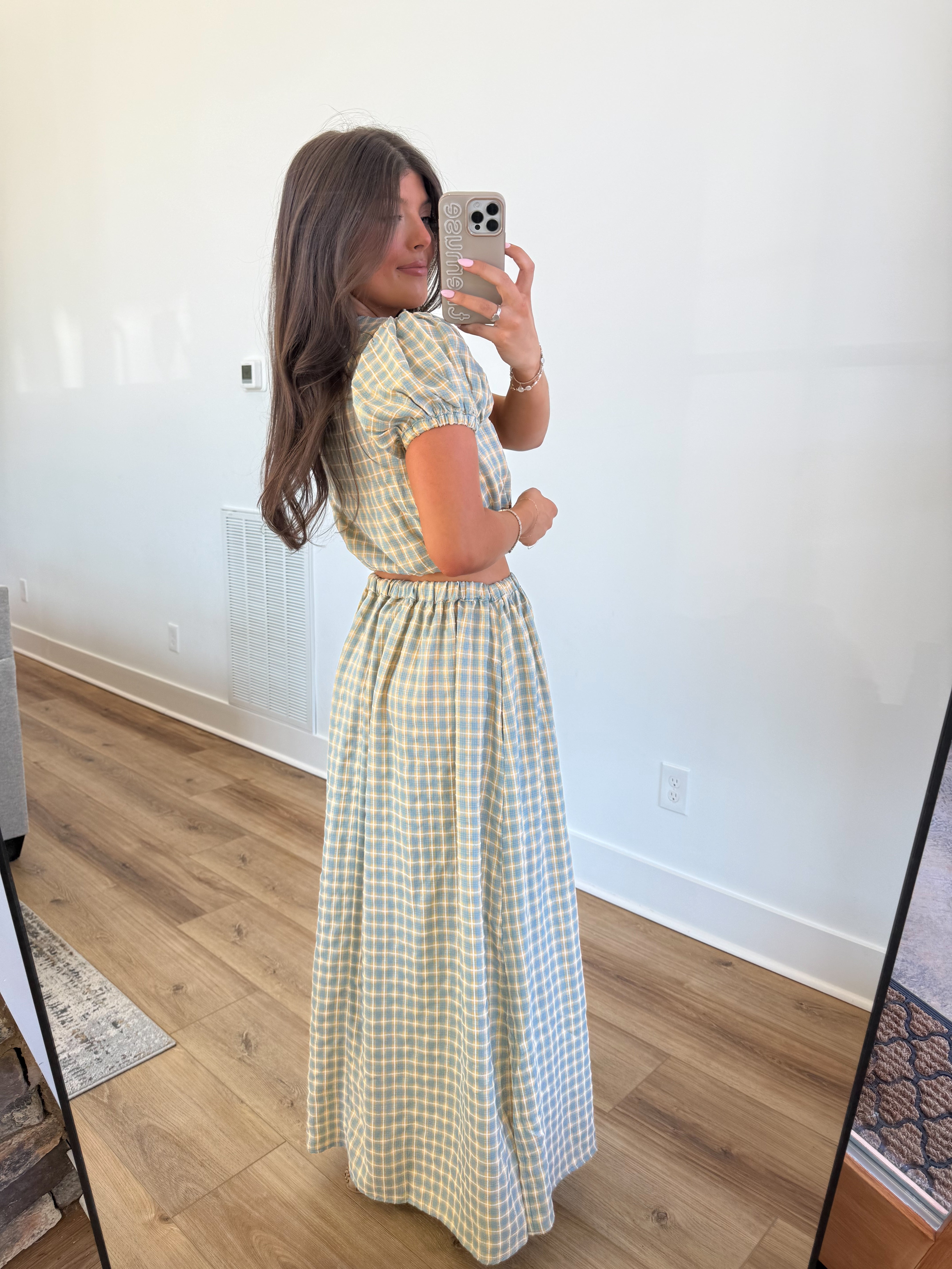 The Butter & Blue Skirt Set (Restock)