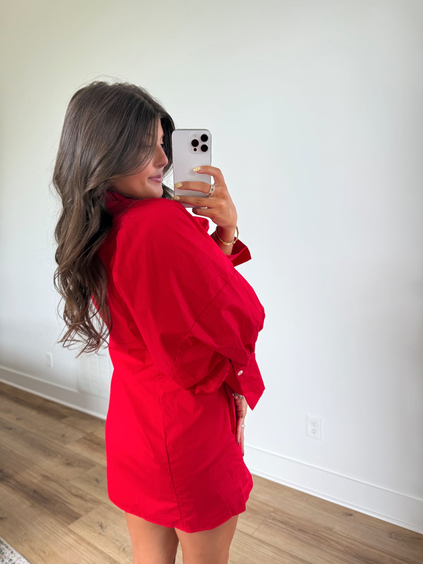 Sunday Morning Dress (Red)