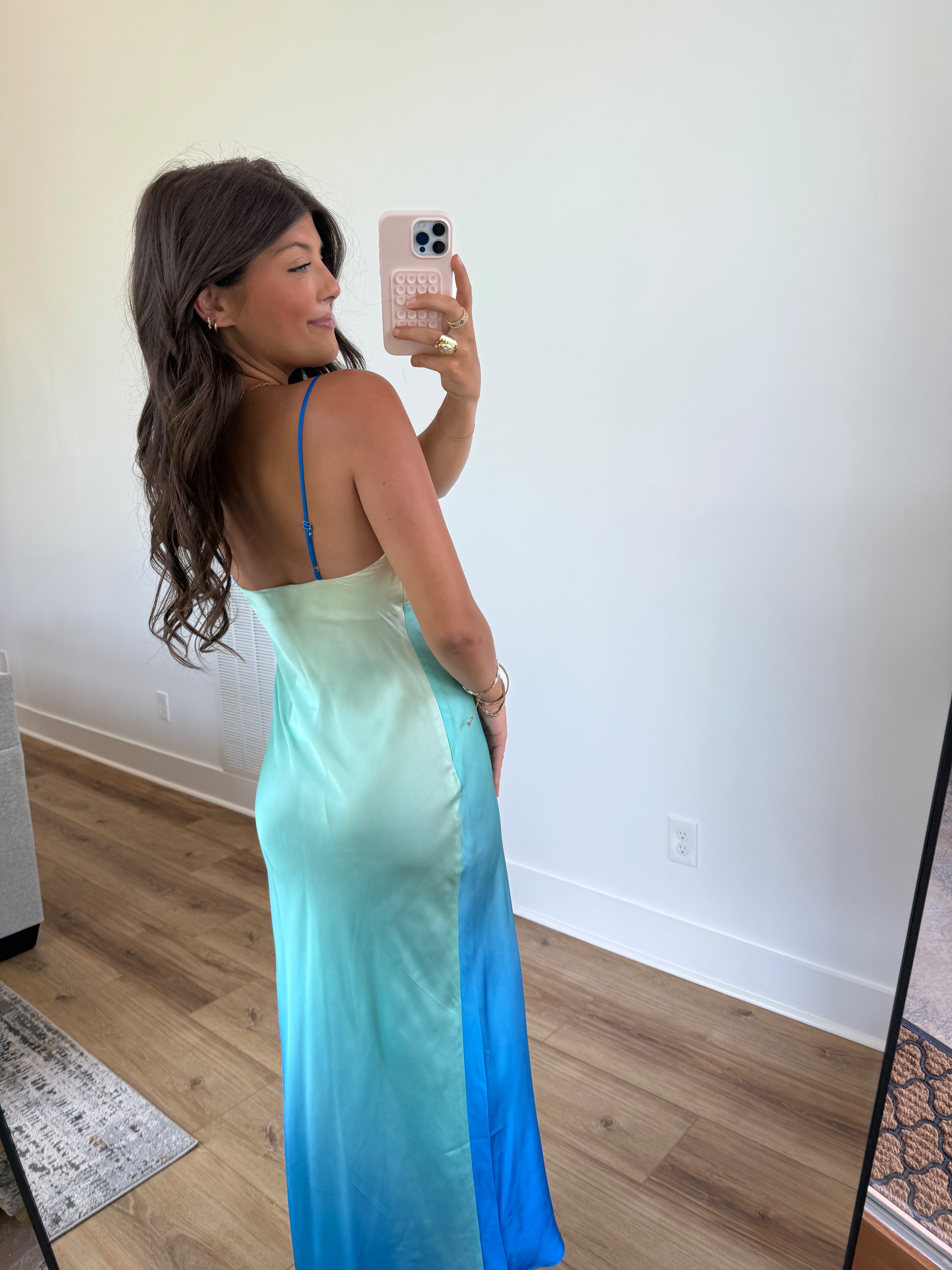 Skylight Satin Dress
