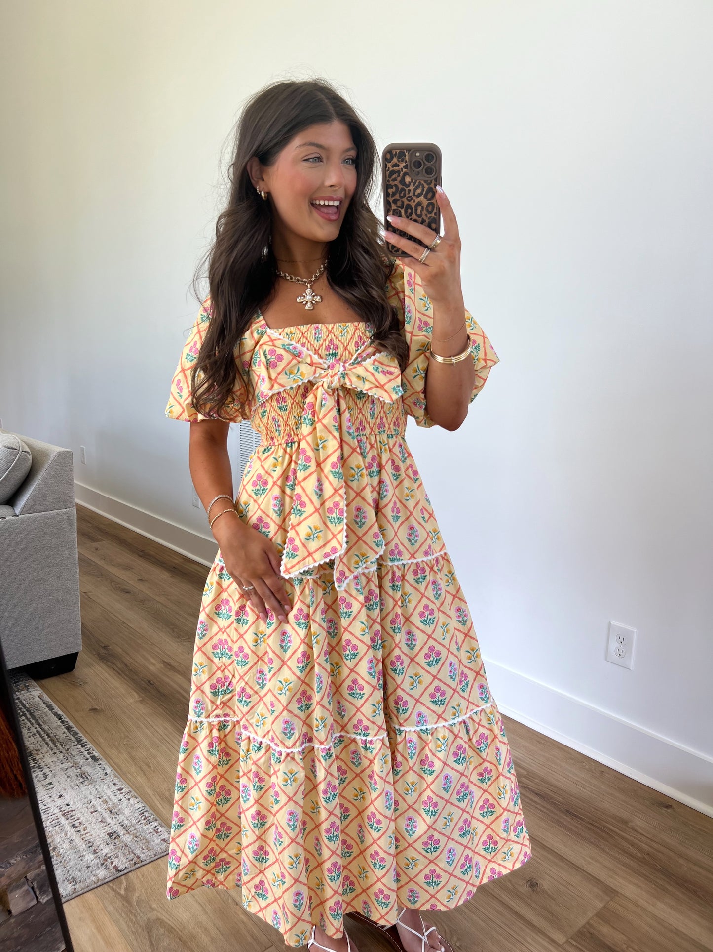 Pineapple Dreams Maxi Dress