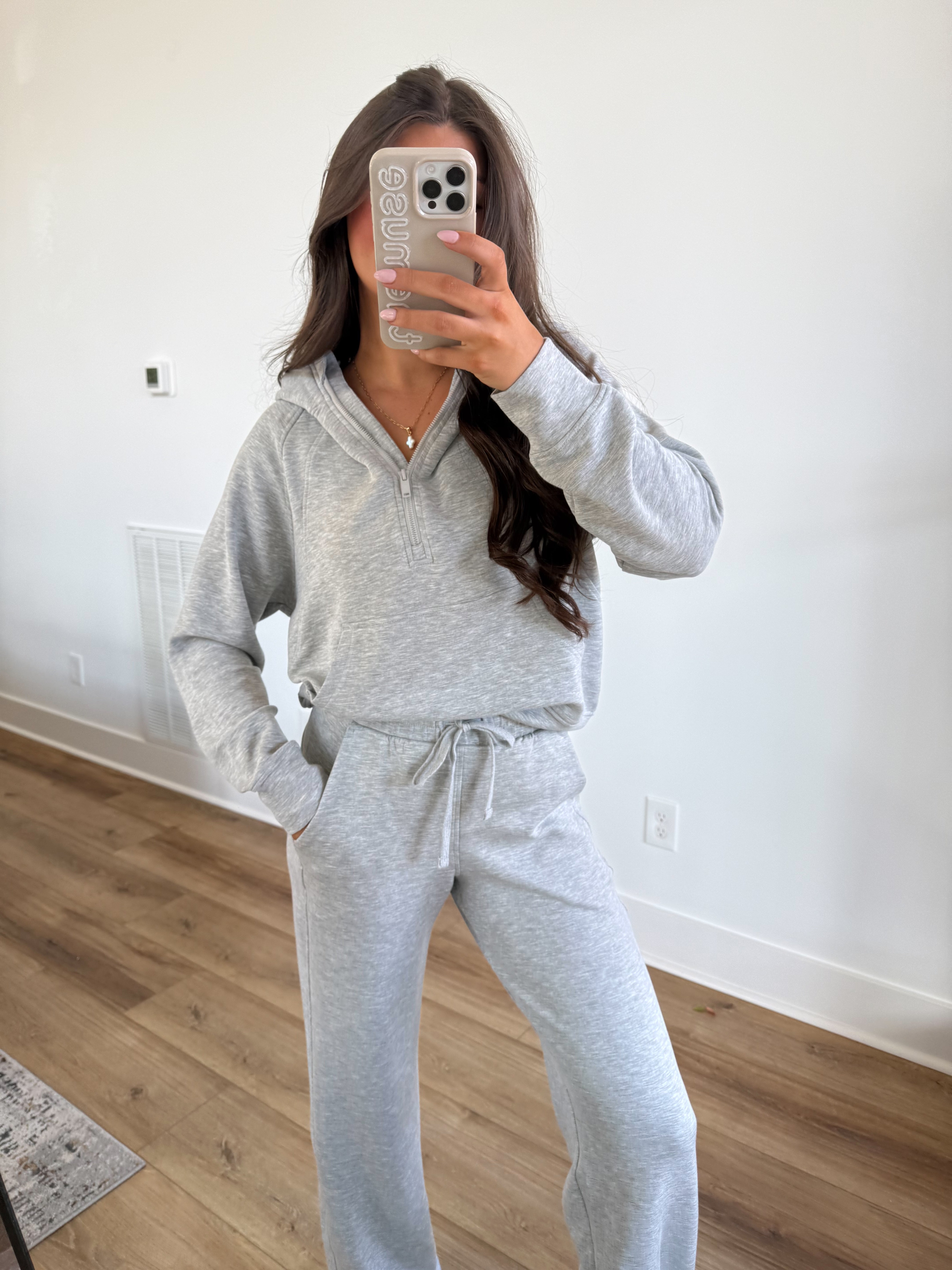 Butter Luxe Lounge Hoodie Set (Grey)