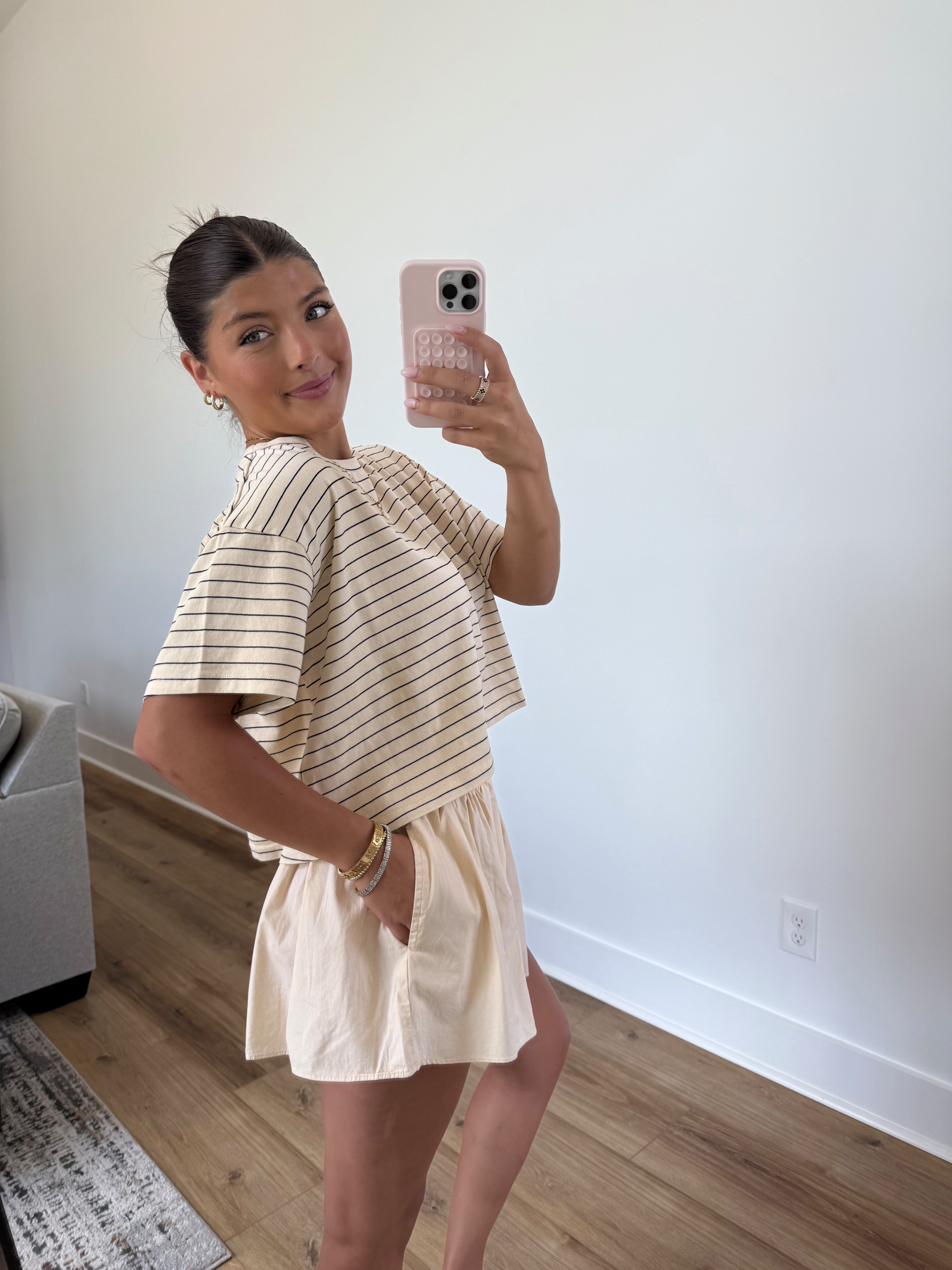 Vanilla Chip Short Set