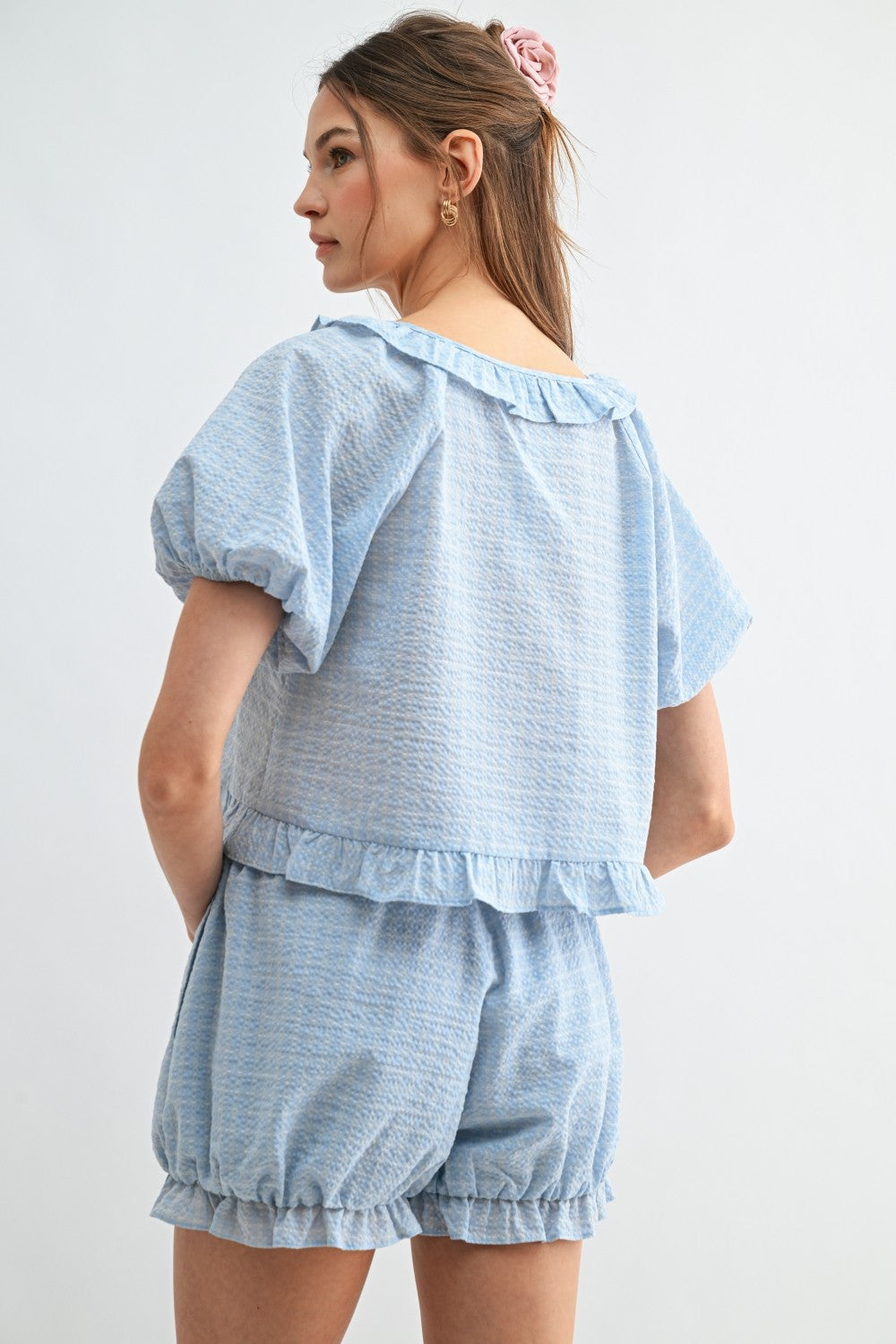 Bluebell Gingham Set