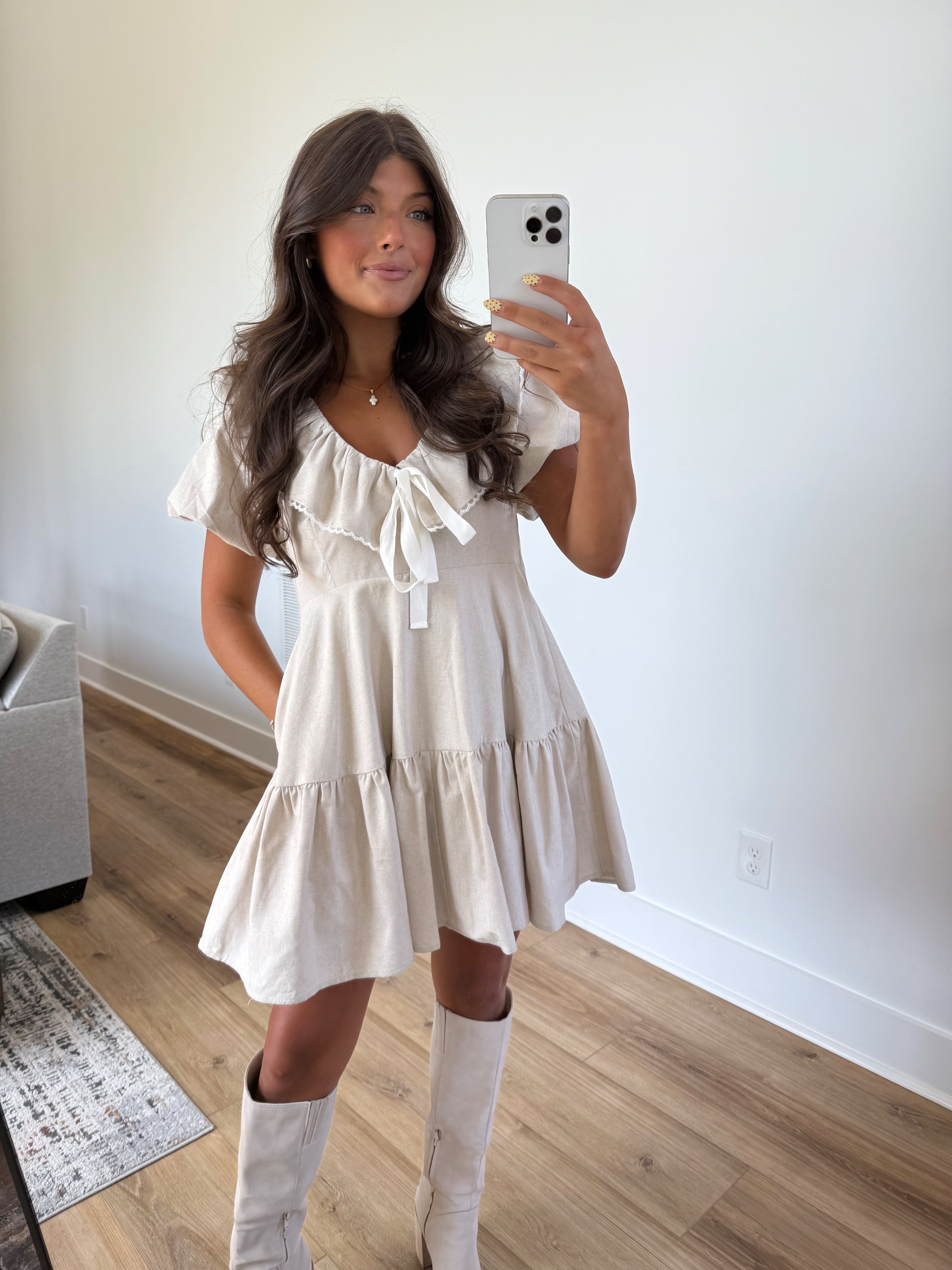 Mollie Linen Dress