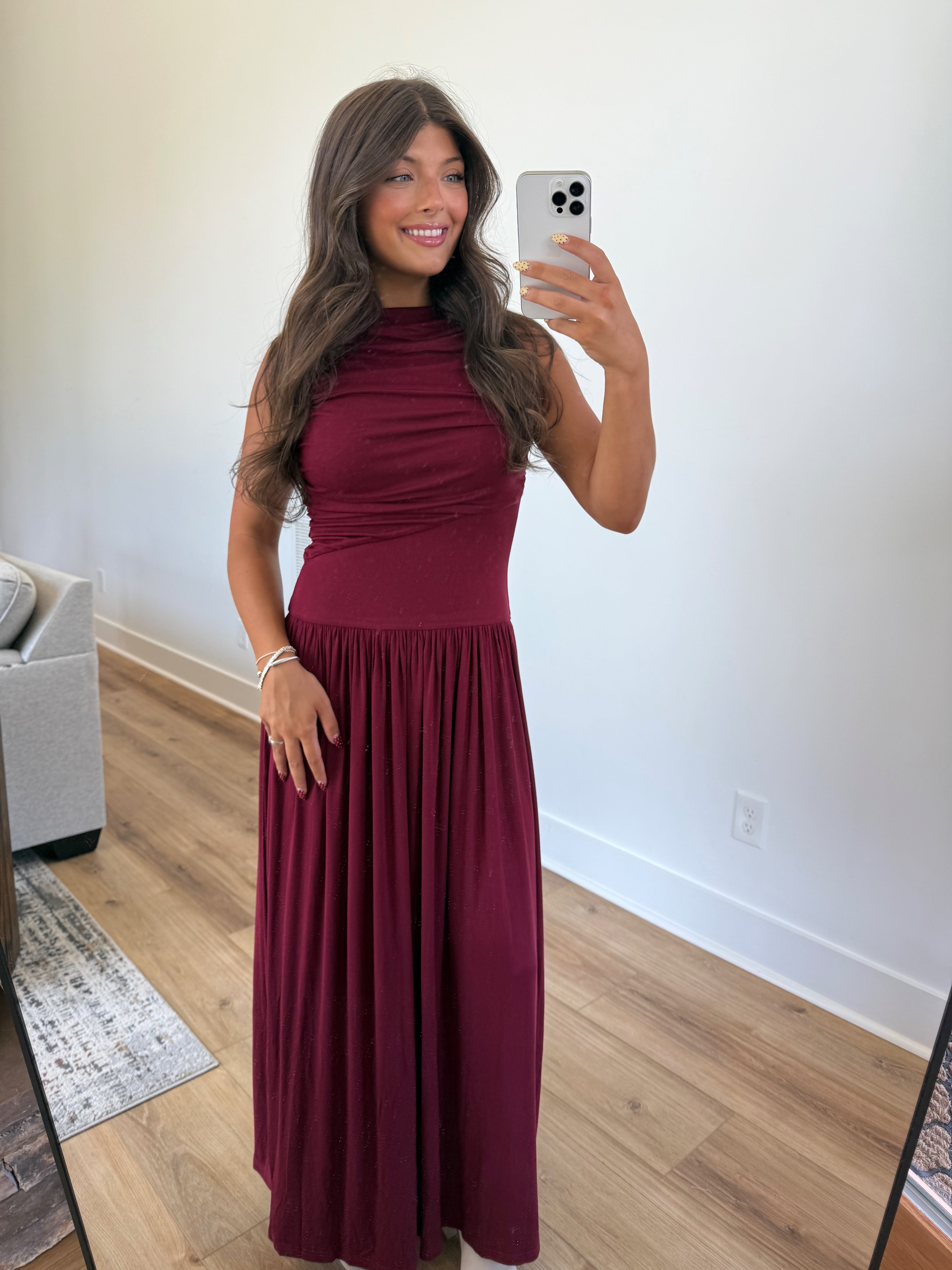 Autumn Gala Maxi (Burgundy)
