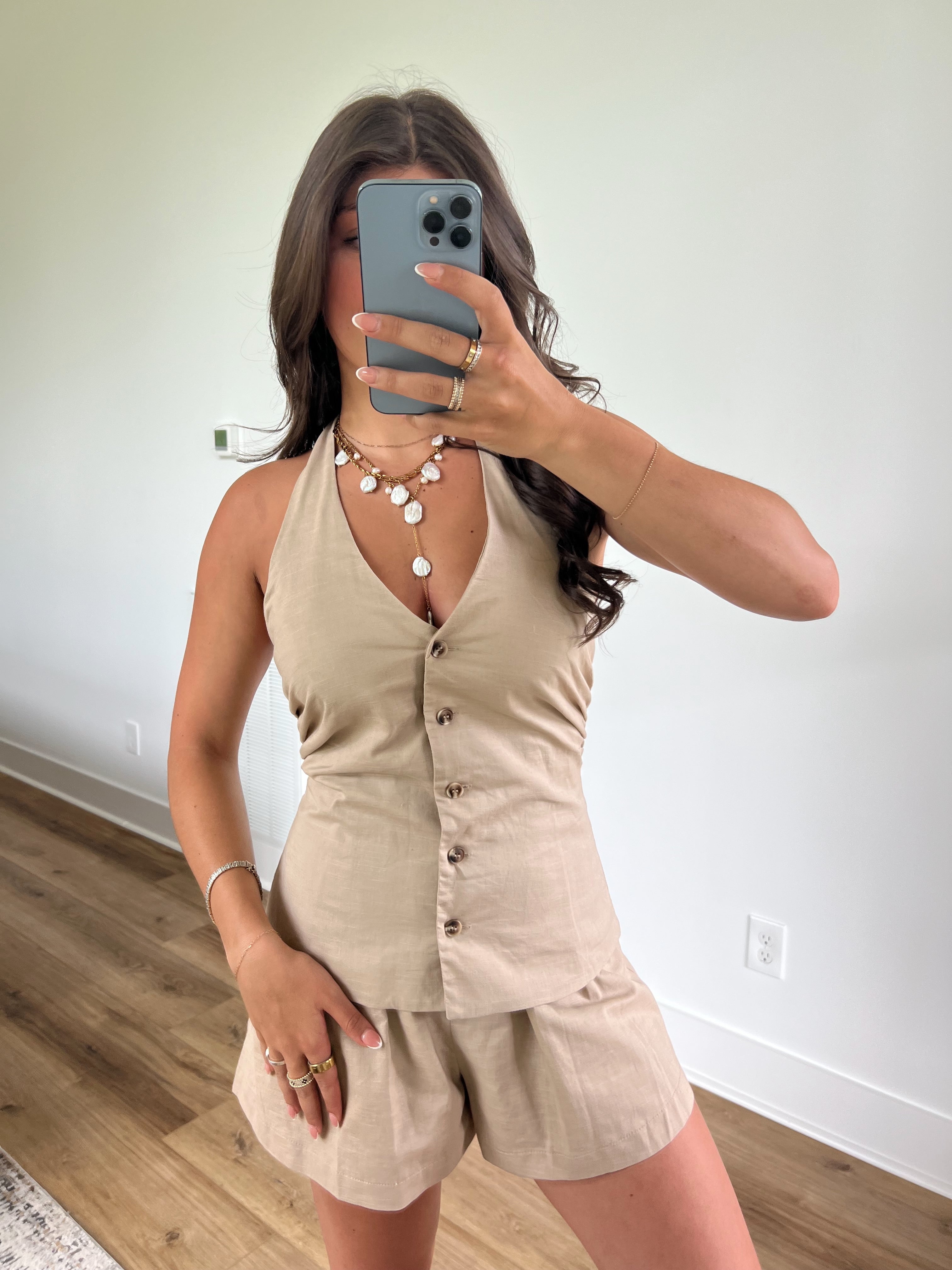 Tuscany Halter Romper