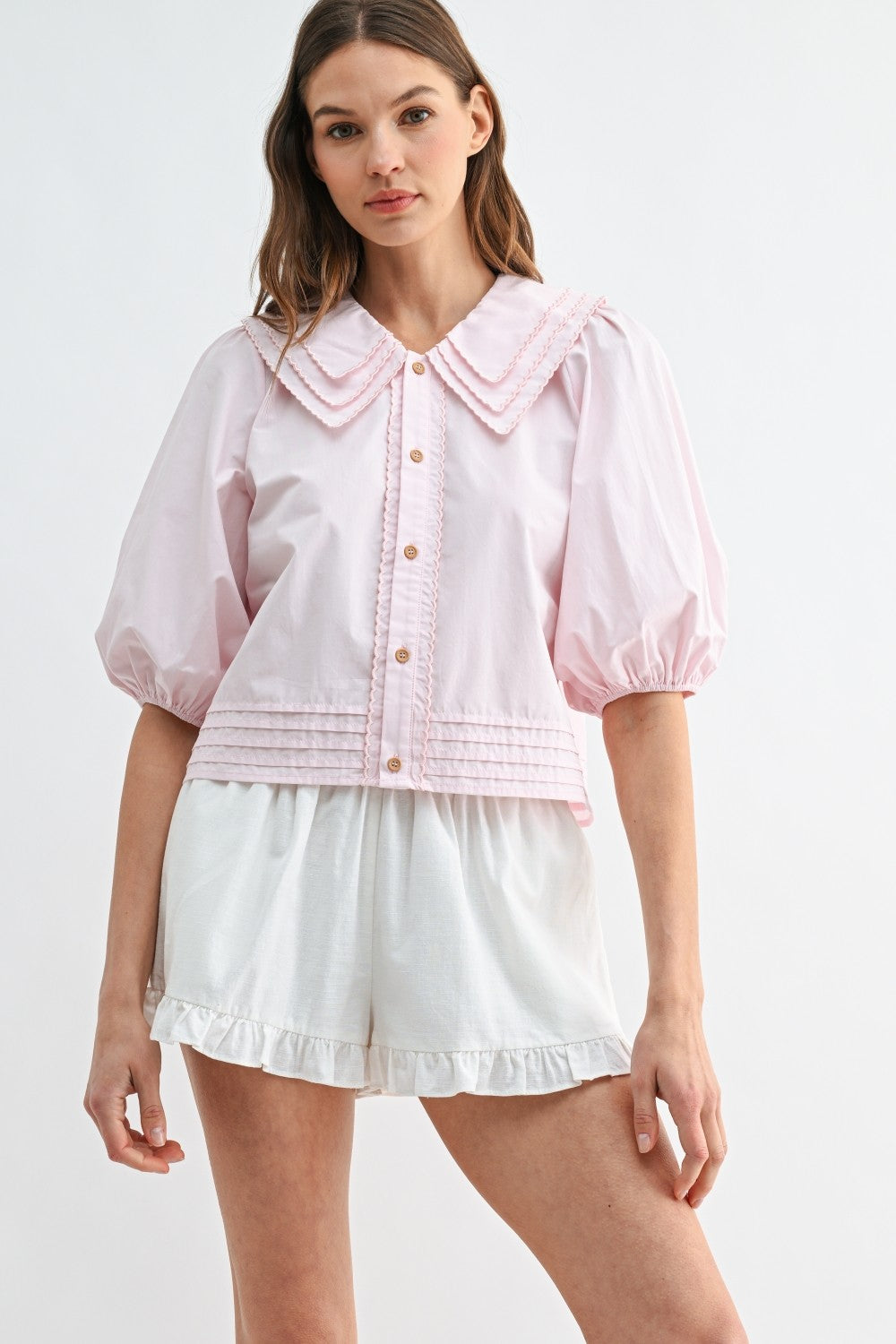 The Heirloom Blouse (Pink)