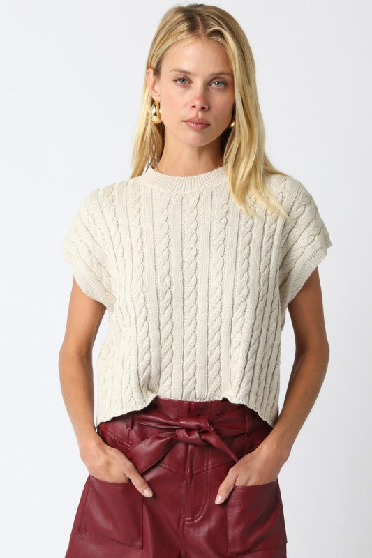 Ivy Cable Knit Top