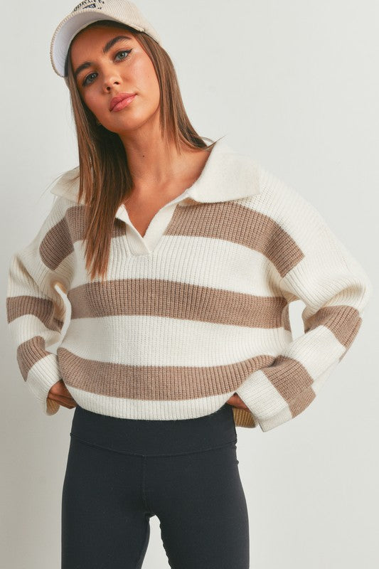 The Kennedy Stripe Knit