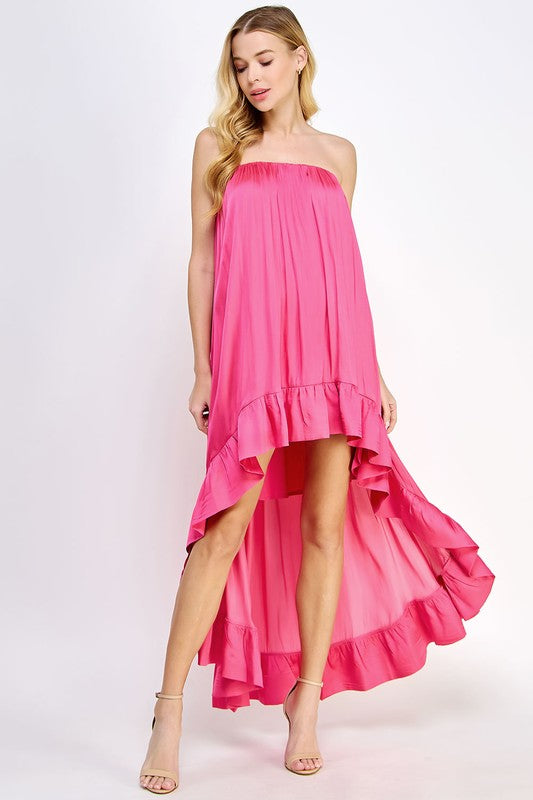The High Society Dress (Hot Pink)