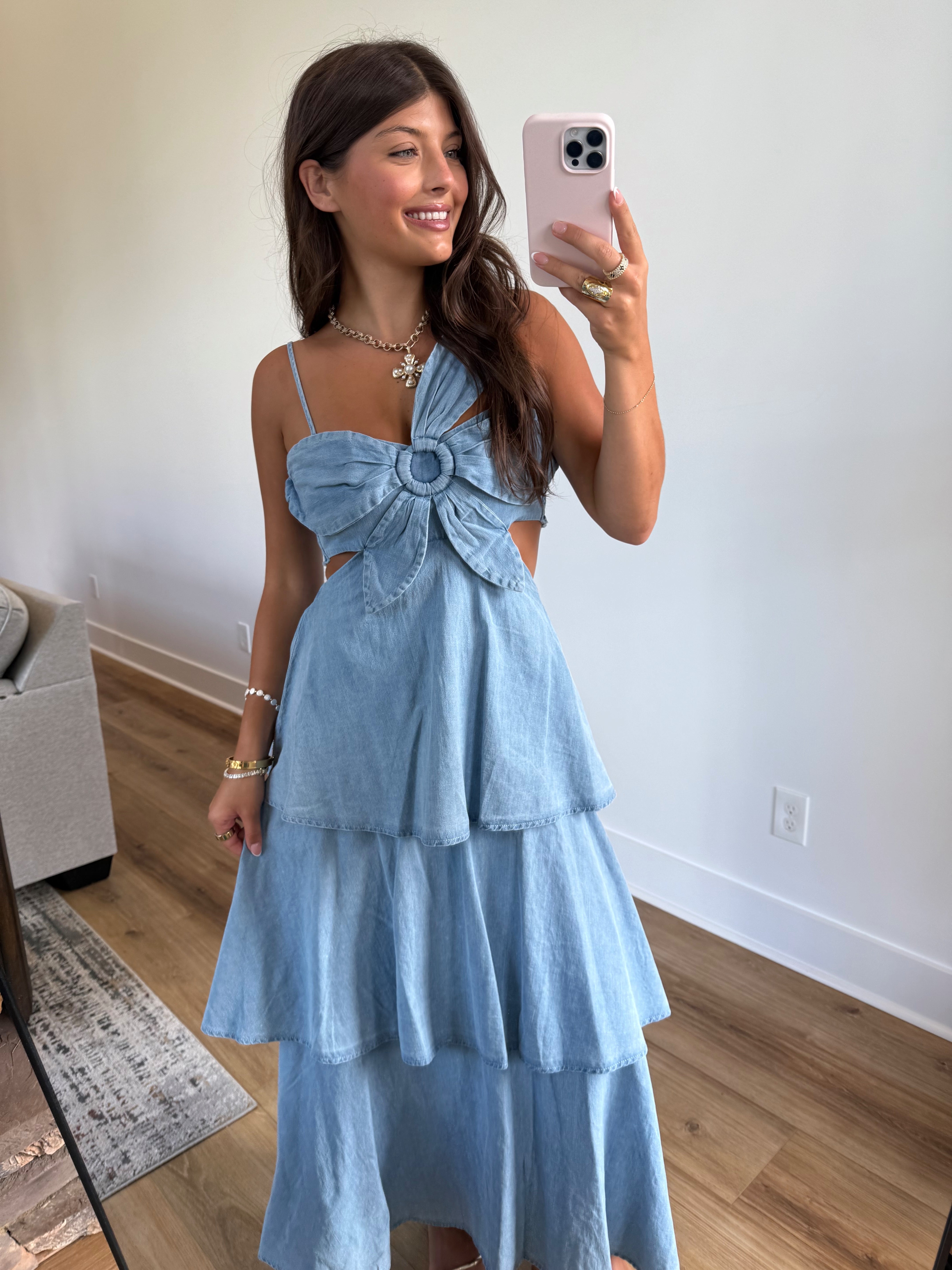 Denim Maui Maxi Dress