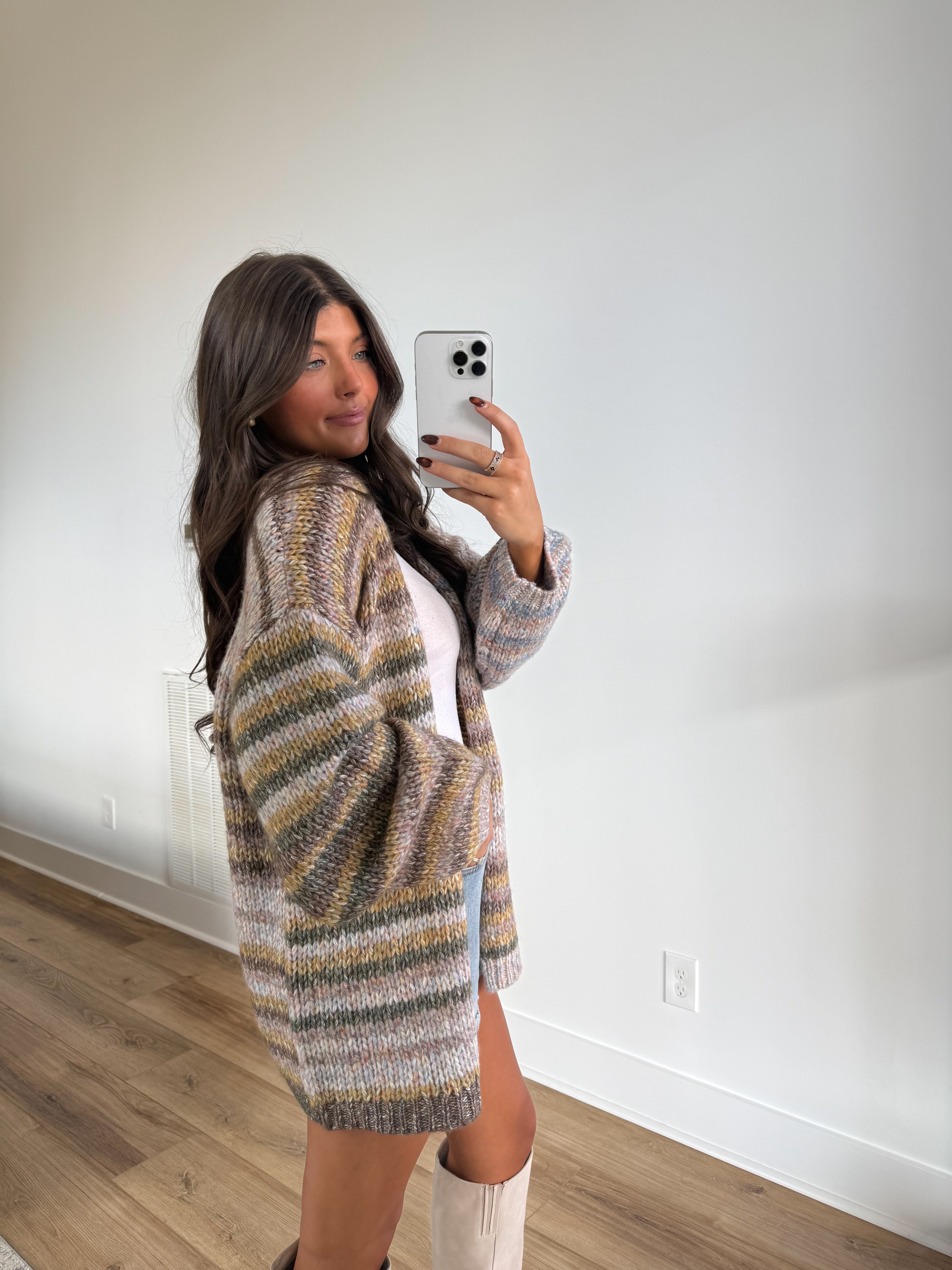 The Pastel Lines Cardigan